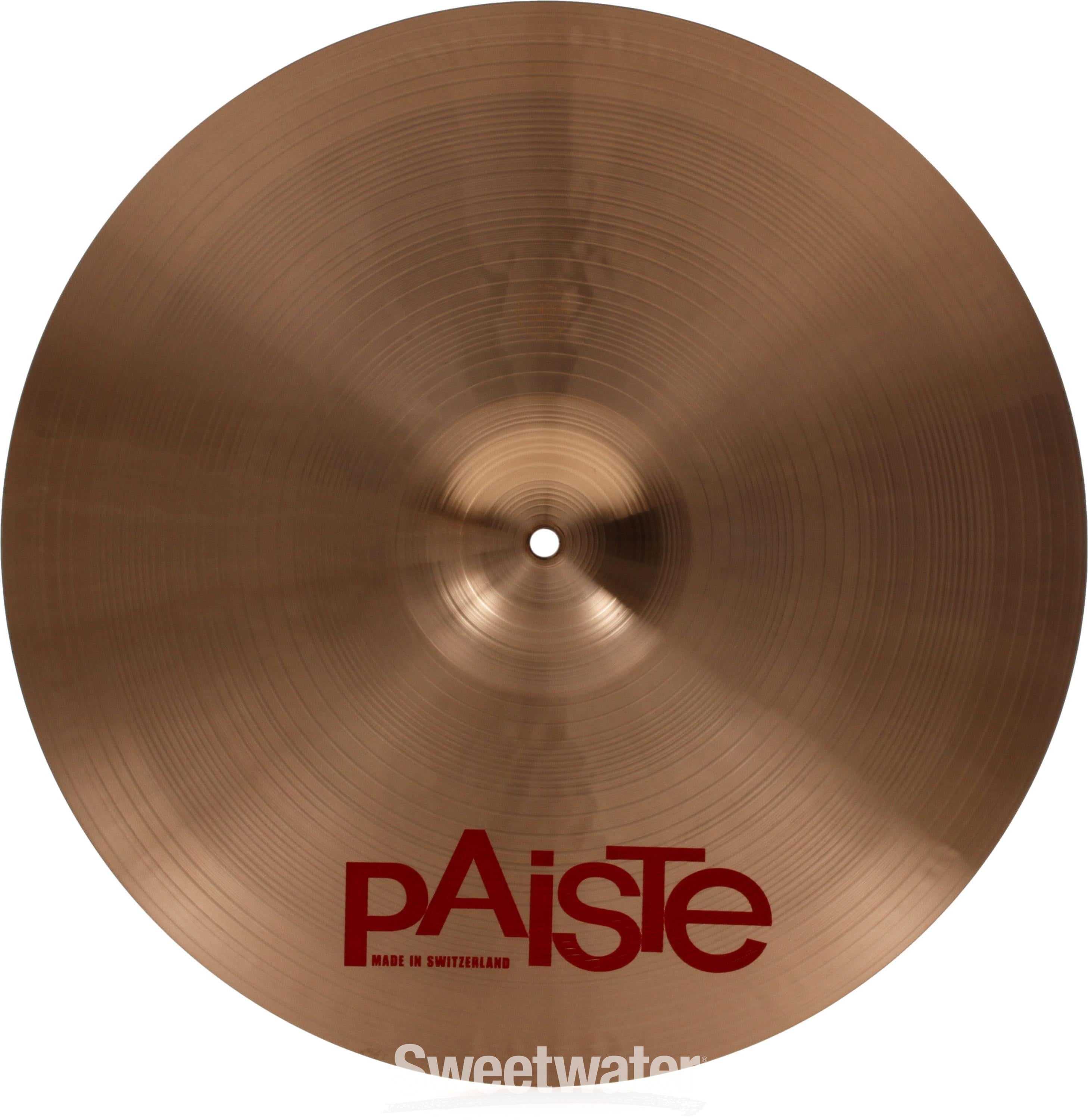 Paiste 2002 deals 18 crash