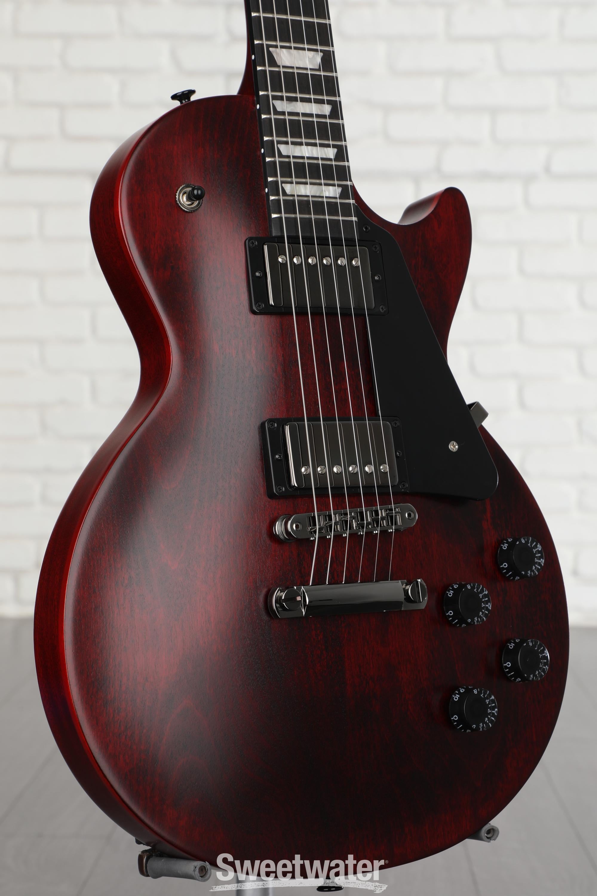 Gibson Les Paul Modern Studio Electric Guitar - Wine Red Satin 