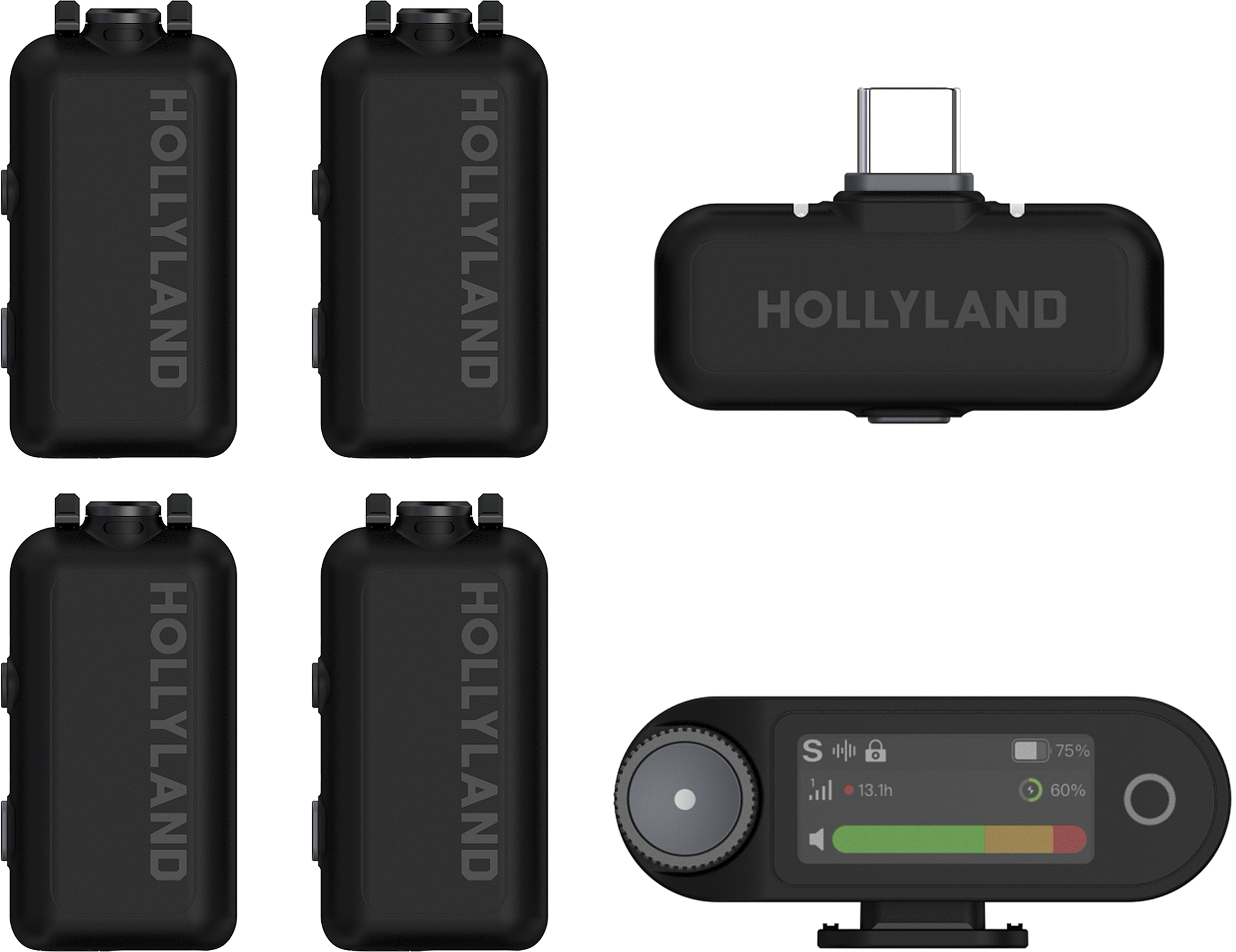 Hollyland Lark Max Wireless Lavalier Microphone System with