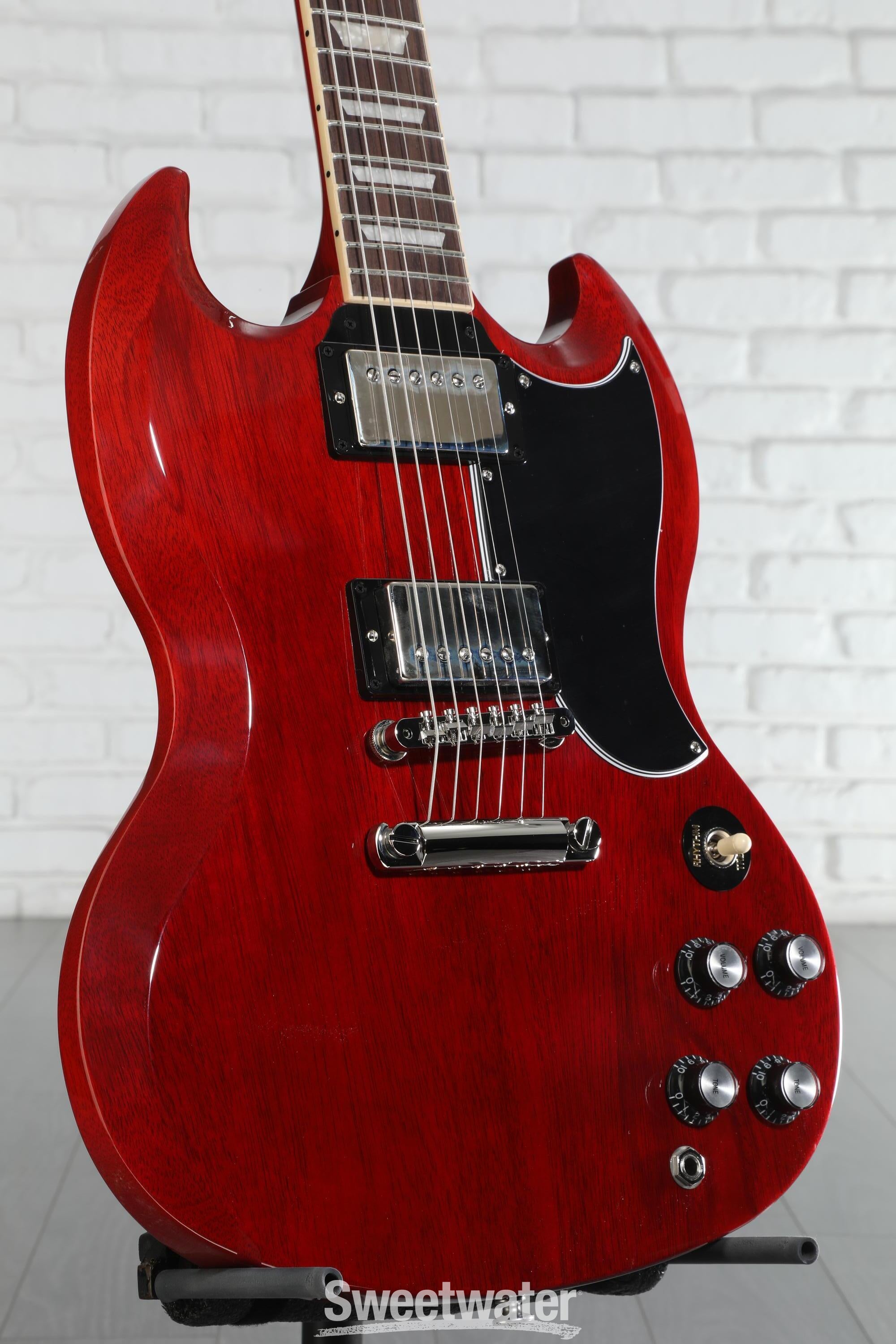 Gibson SG Standard '61 Electric Guitar - Vintage Cherry | Sweetwater
