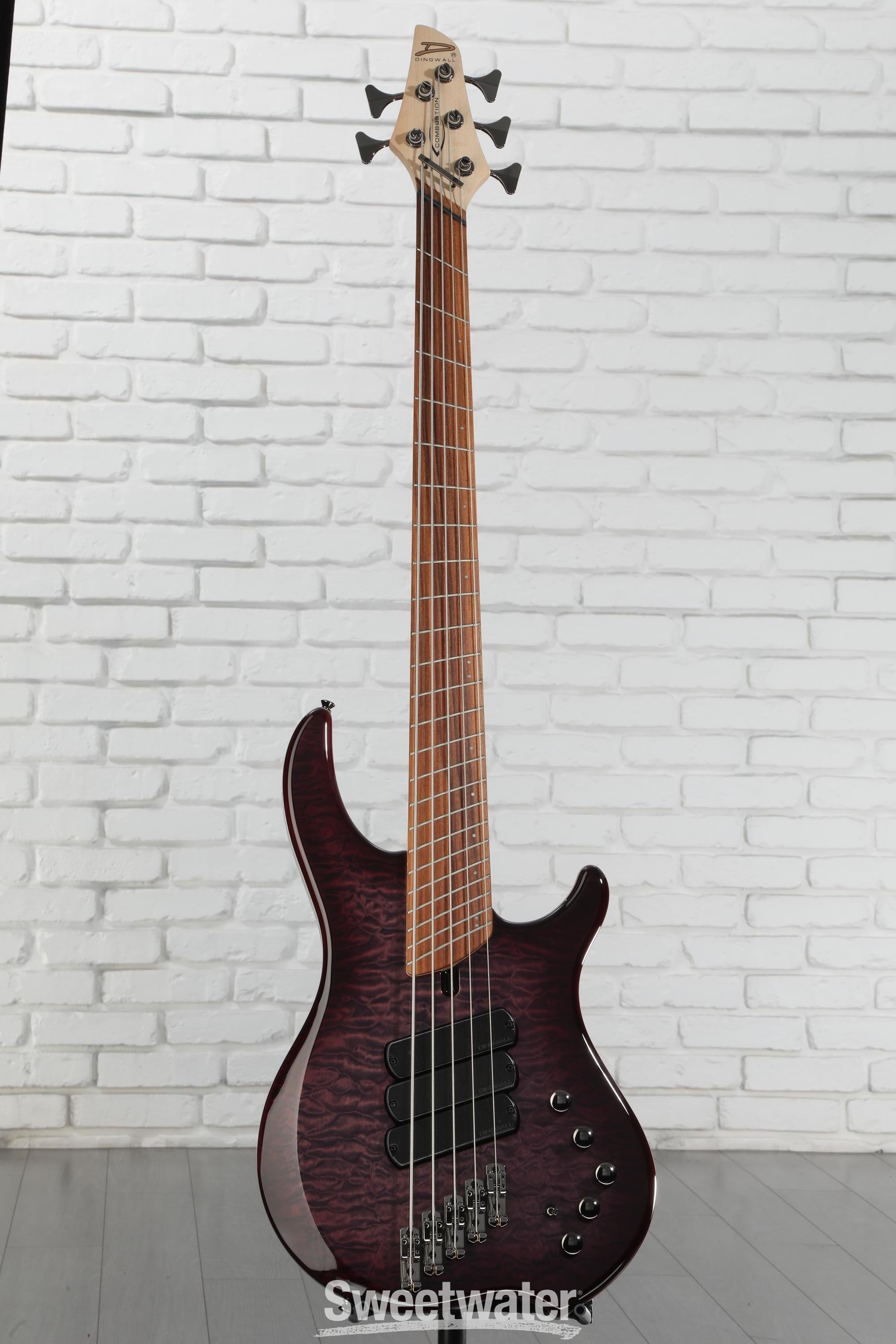 Dingwall Guitars Combustion 5-string Electric Bass - Ultraviolet