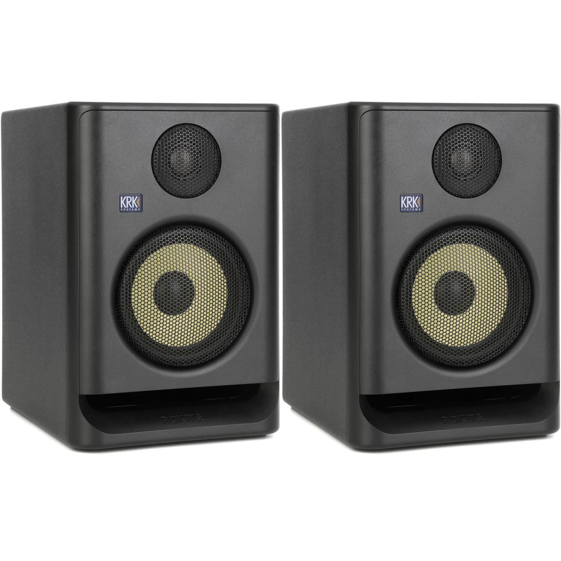 KRK ROKIT 5 G5 5-inch Powered Studio Monitor Pair - Black