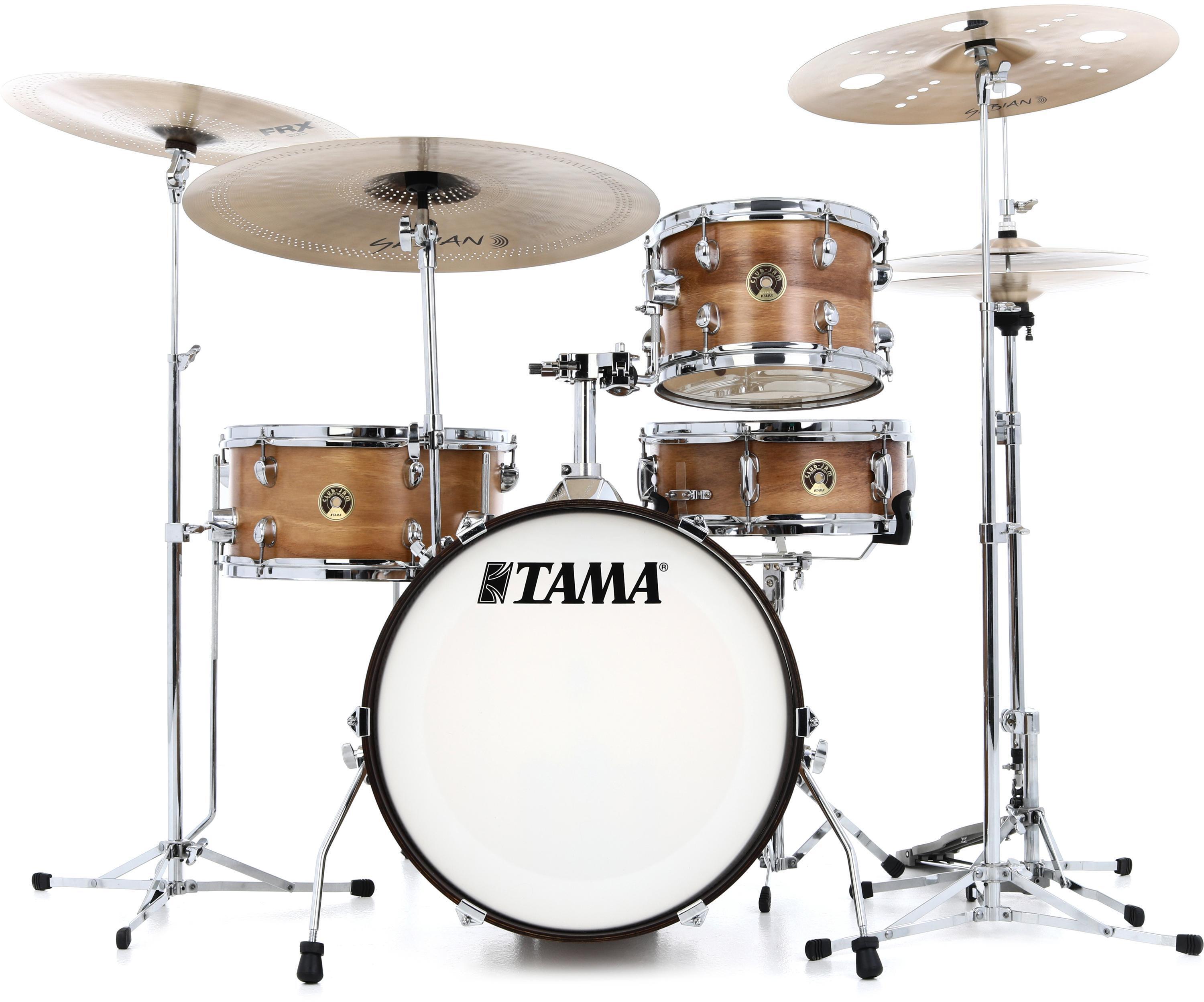 Tama Club-JAM LJL48S 4-piece Shell Pack with Snare Drum - Satin Blonde