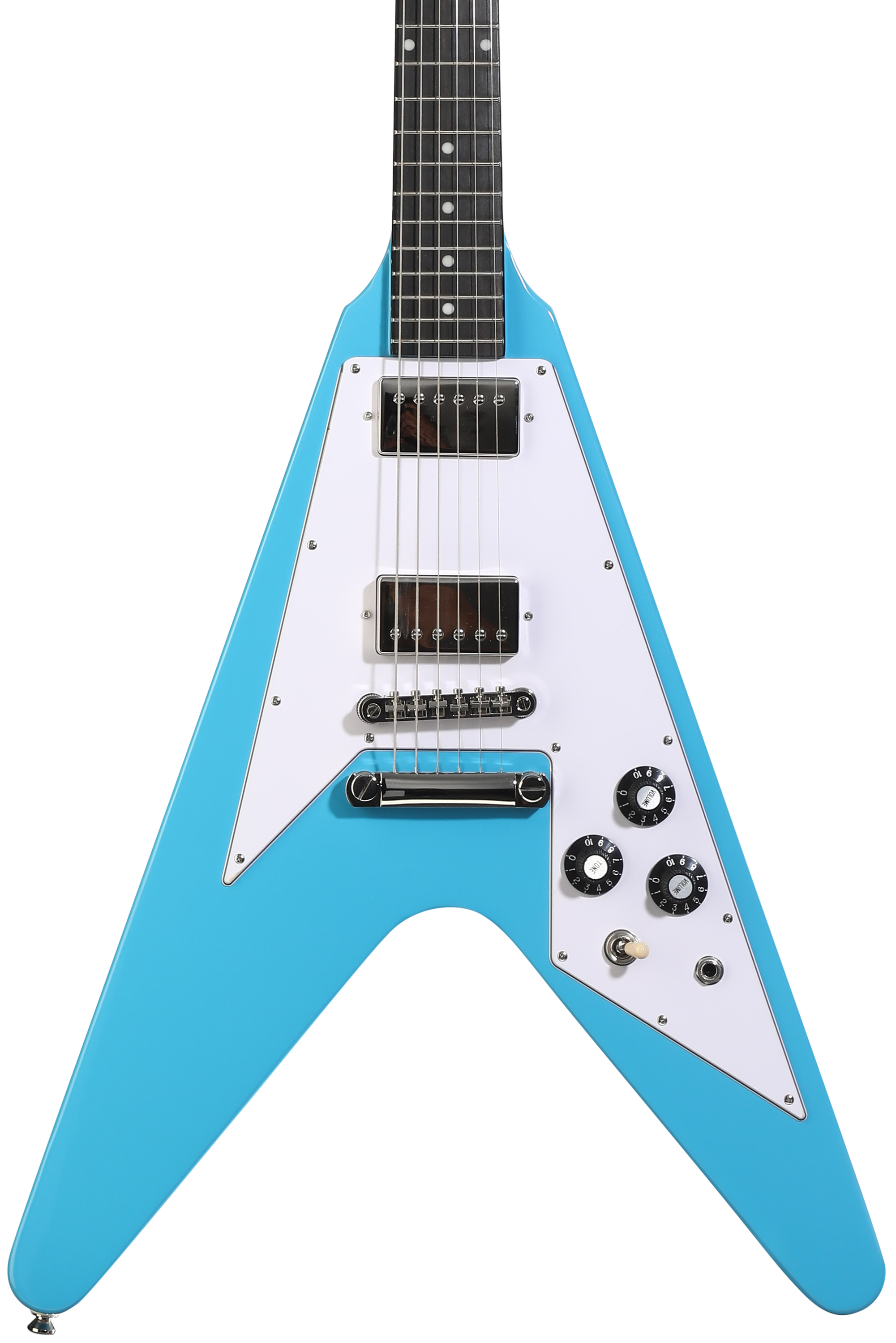 Epiphone Flying V '70s Electric Guitar - Maui Blue | Sweetwater