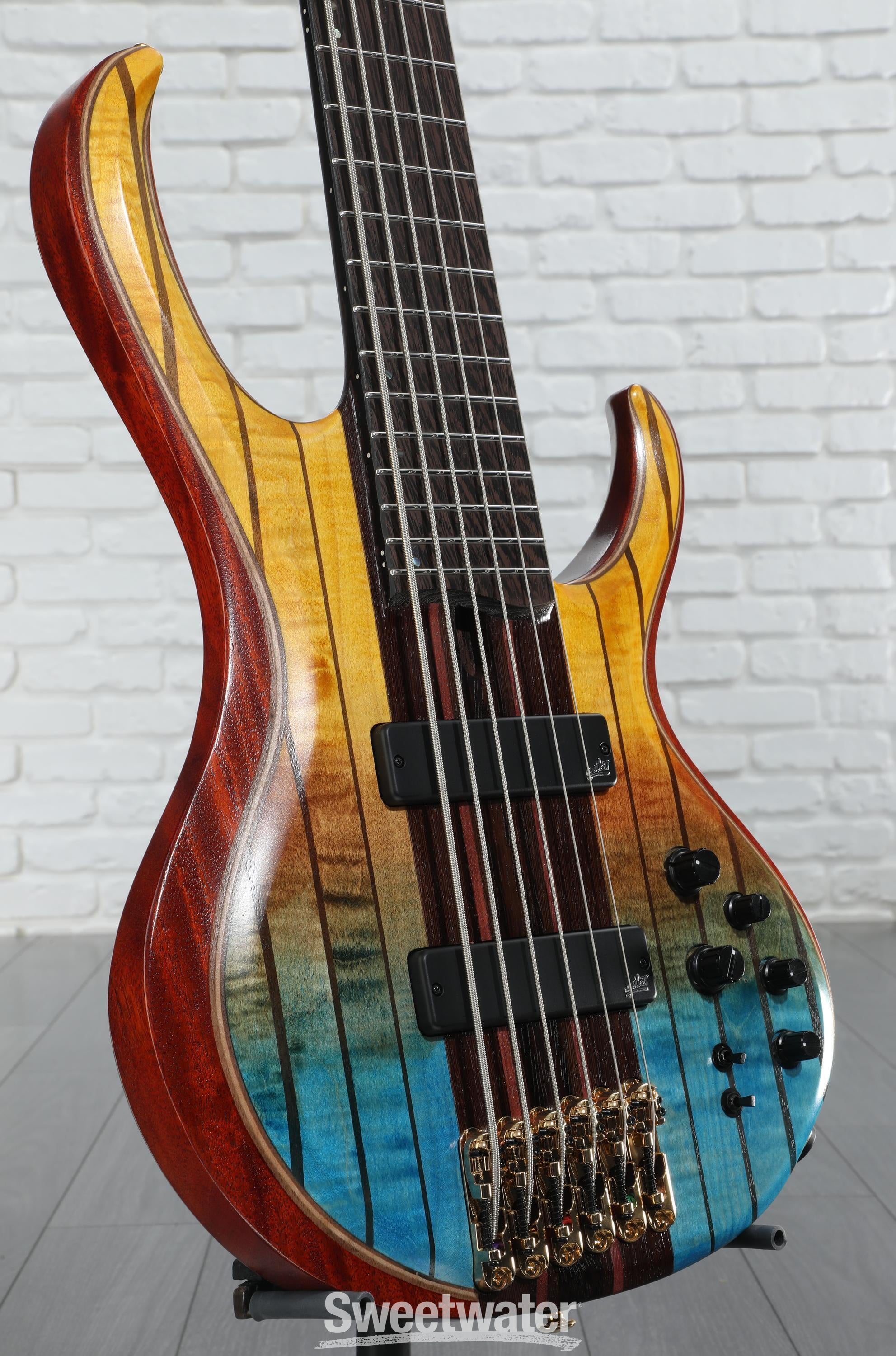Ibanez Premium BTB1936 Bass Guitar - Sunset Fade Low Gloss