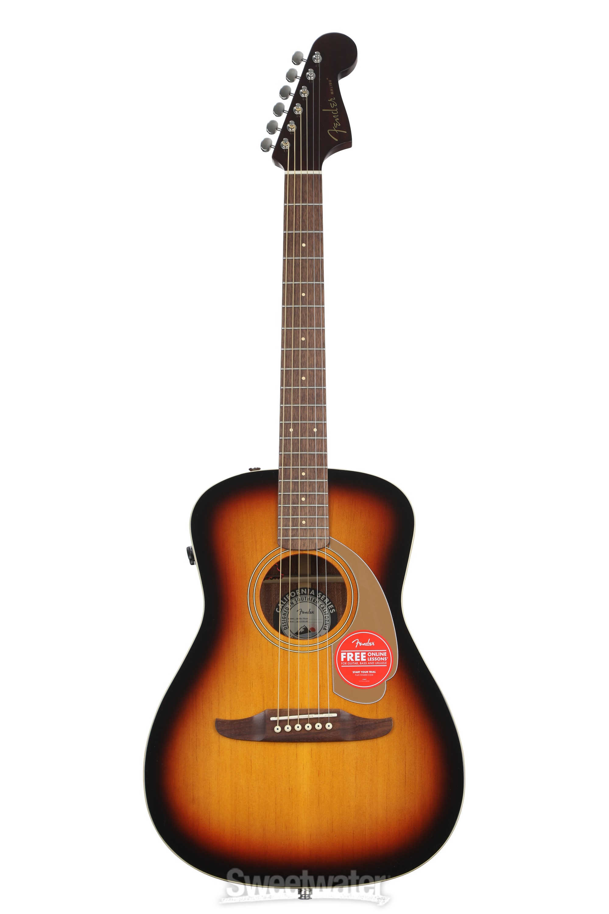 Fender Malibu Player Acoustic-electric Guitar - Sunburst