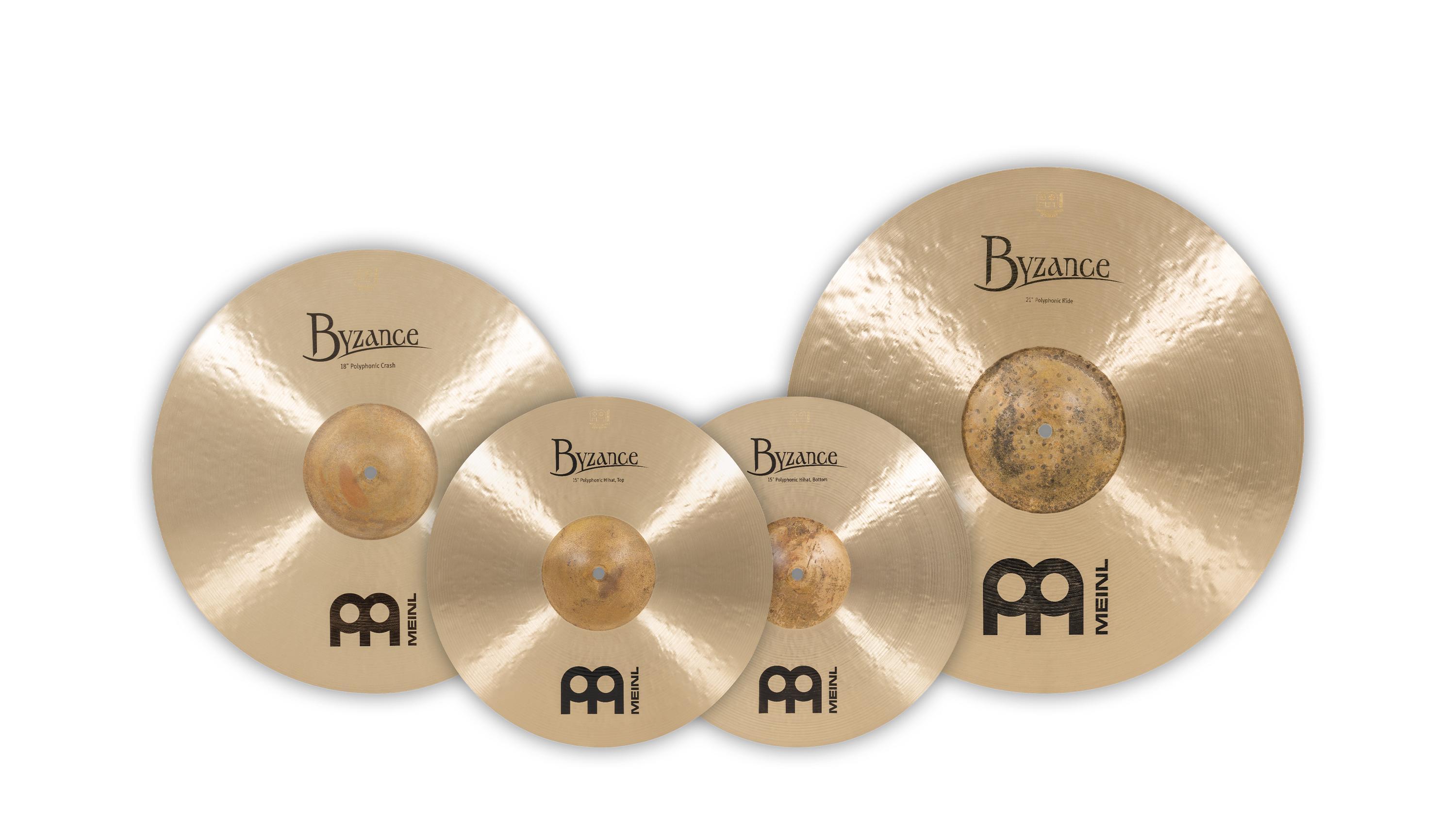 Meinl Cymbals Byzance Traditional Complete Cymbal Set #2 | Sweetwater