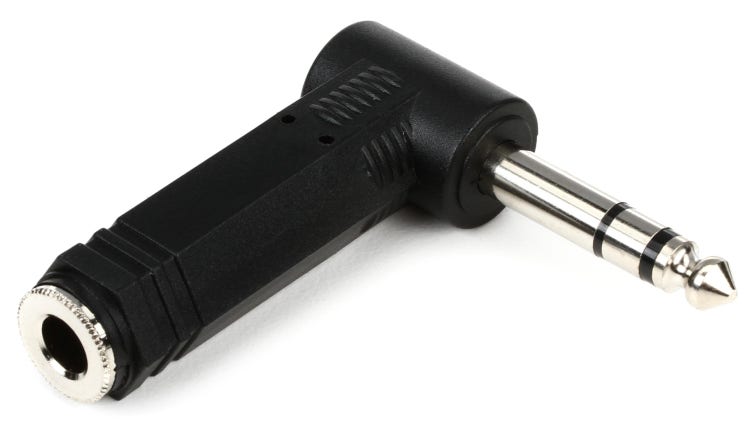 Micro Jack 3.5mm Right Angle Male Connector, L-shaped Plug