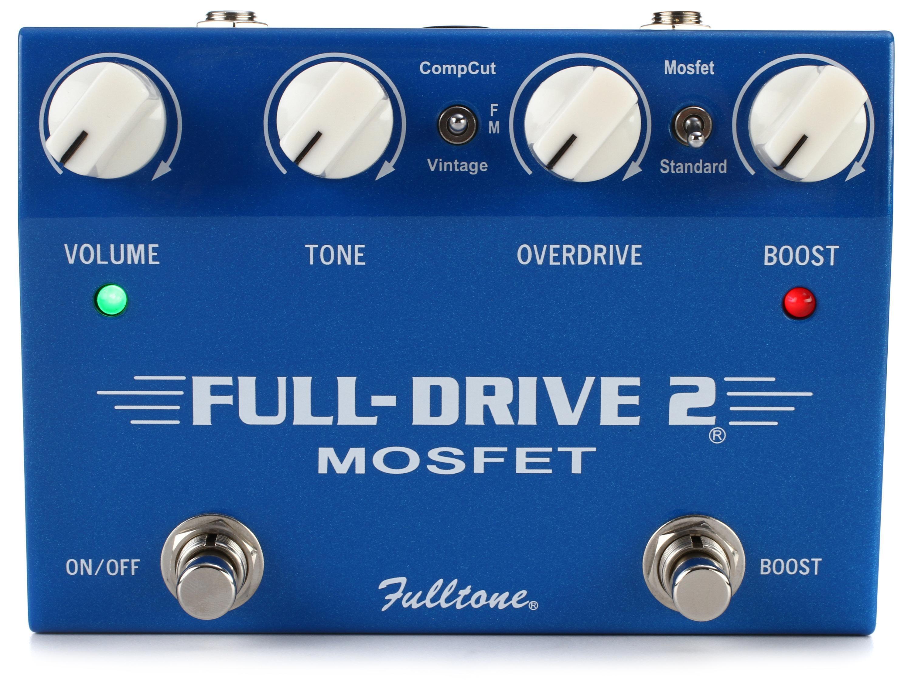 Fulltone Fulldrive2 MOSFET Overdrive / Boost Pedal Reviews