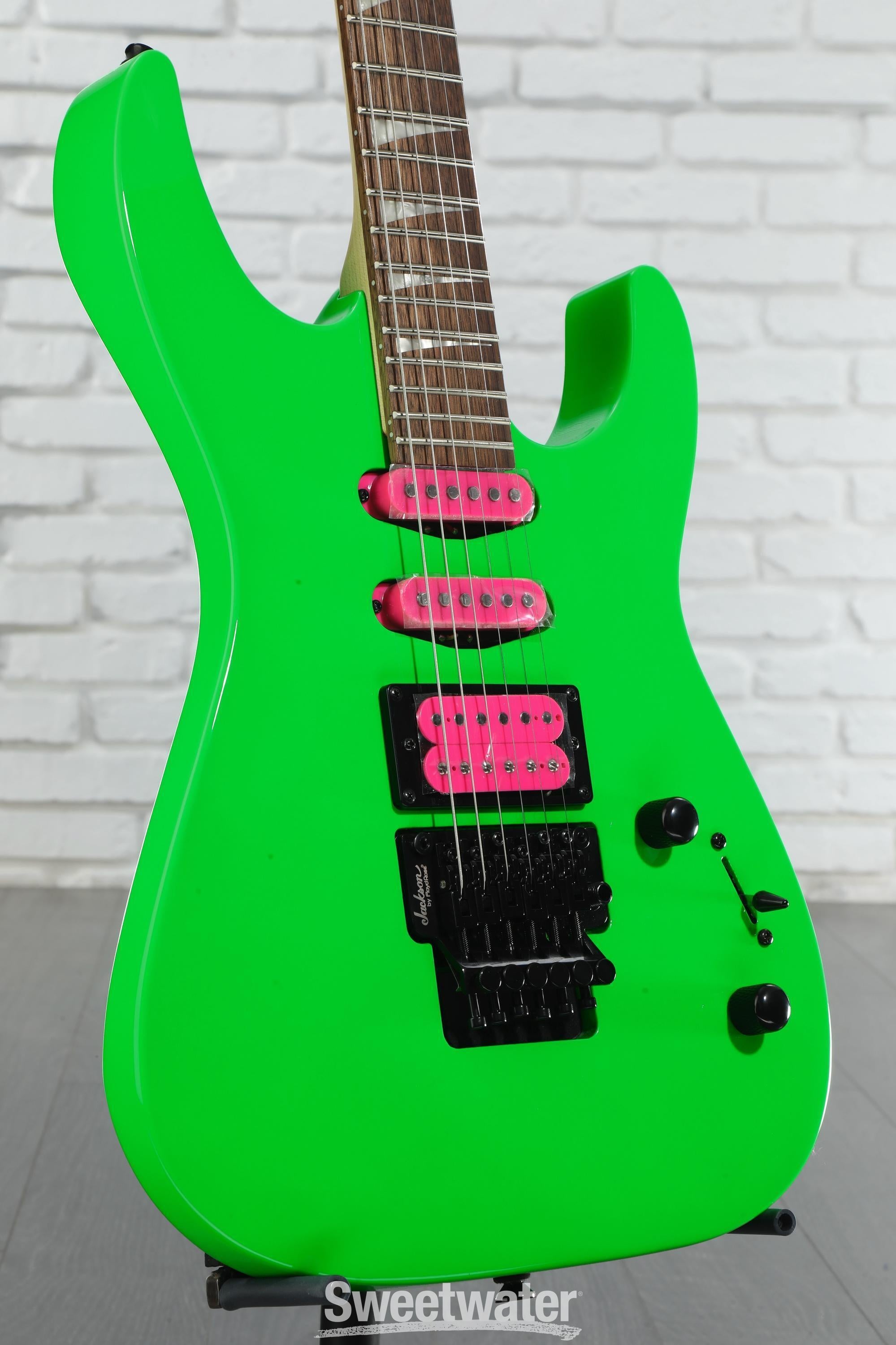 Jackson X Series Dinky DK3XR HSS Electric Guitar - Neon