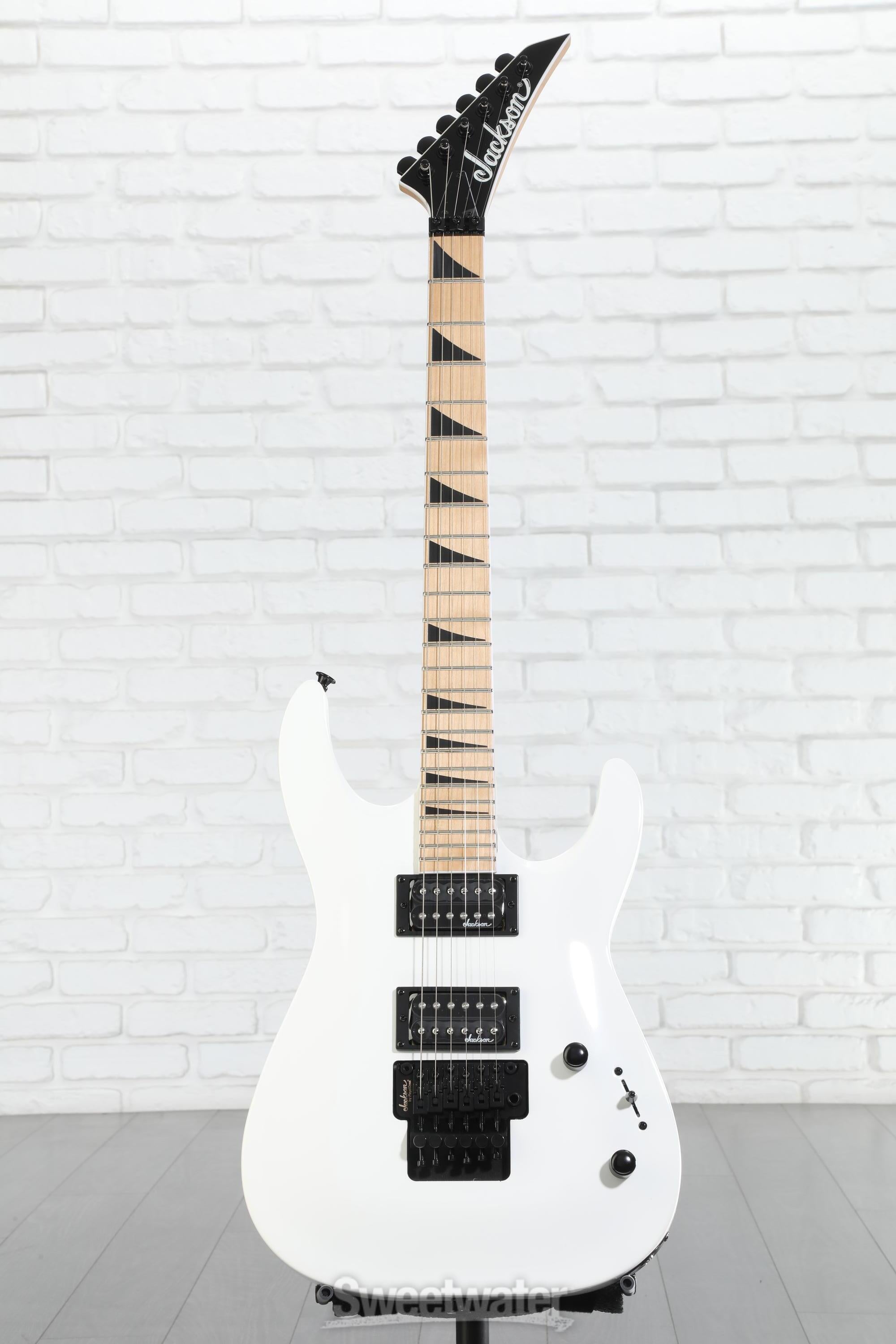 Jackson Dinky Arch Top JS32 DKAM - Snow White | Sweetwater