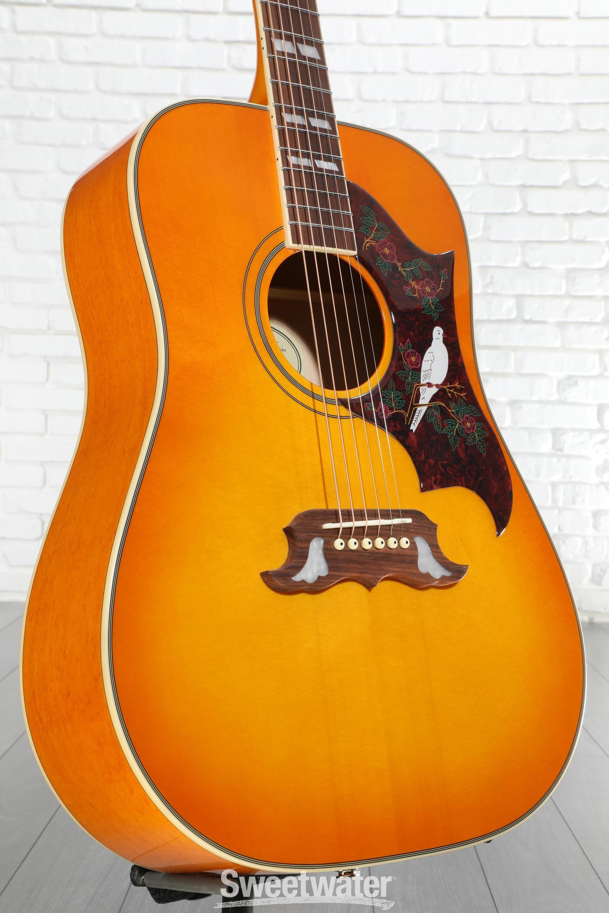 Epiphone Dove Studio Acoustic-electric Guitar - Violin Burst