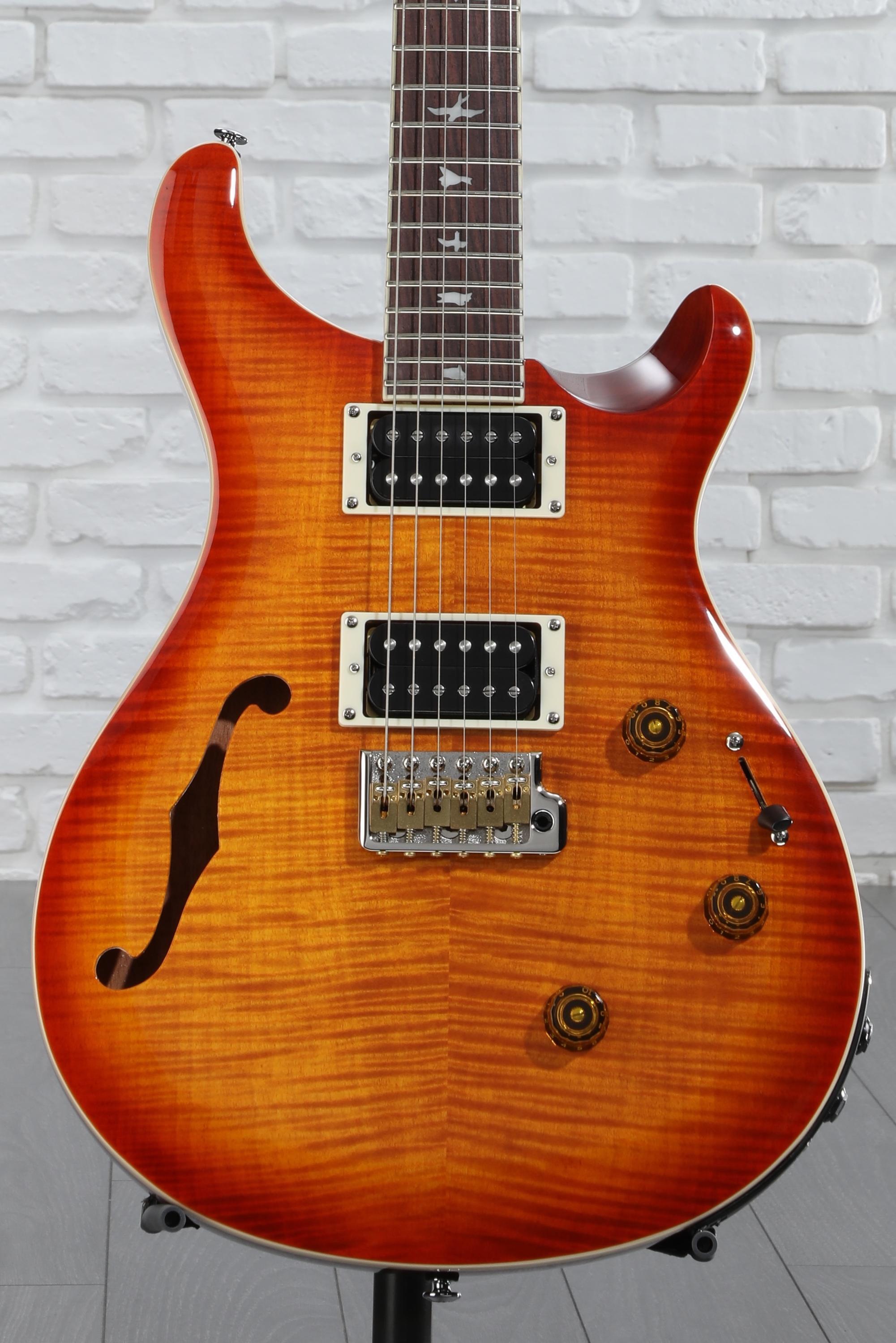 PRS SE Custom SEMI-HOLLOW 2017年製 PRS Guitars | SE Custom 24 Semi-Hollow Piezo - 2025