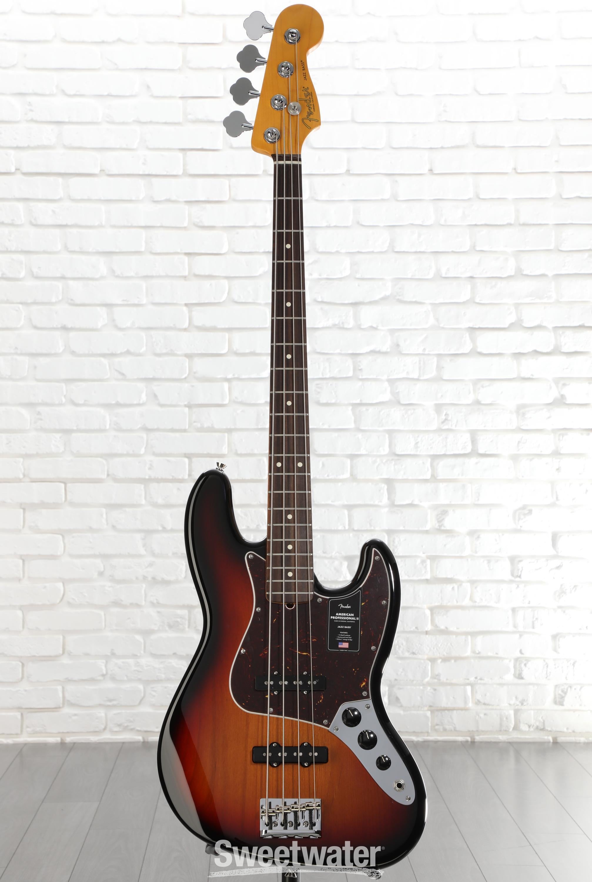 Fender American Professional II Jazz Bass - 3 Color Sunburst with