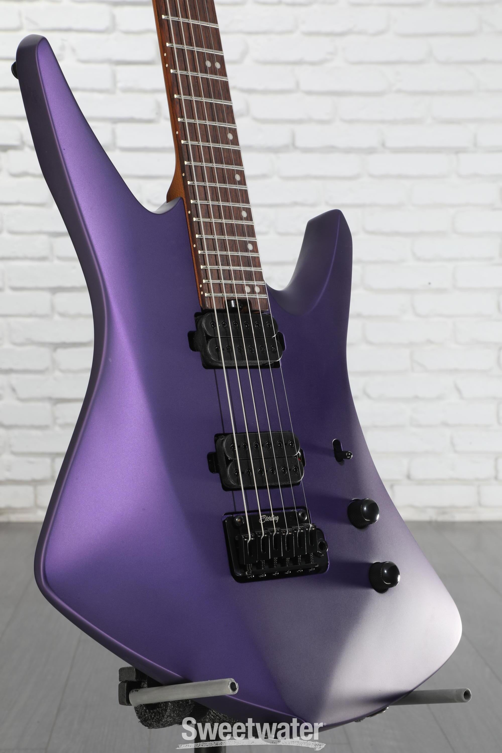 Sterling By Music Man Kaizen 6 Electric Guitar - Firemist Purple