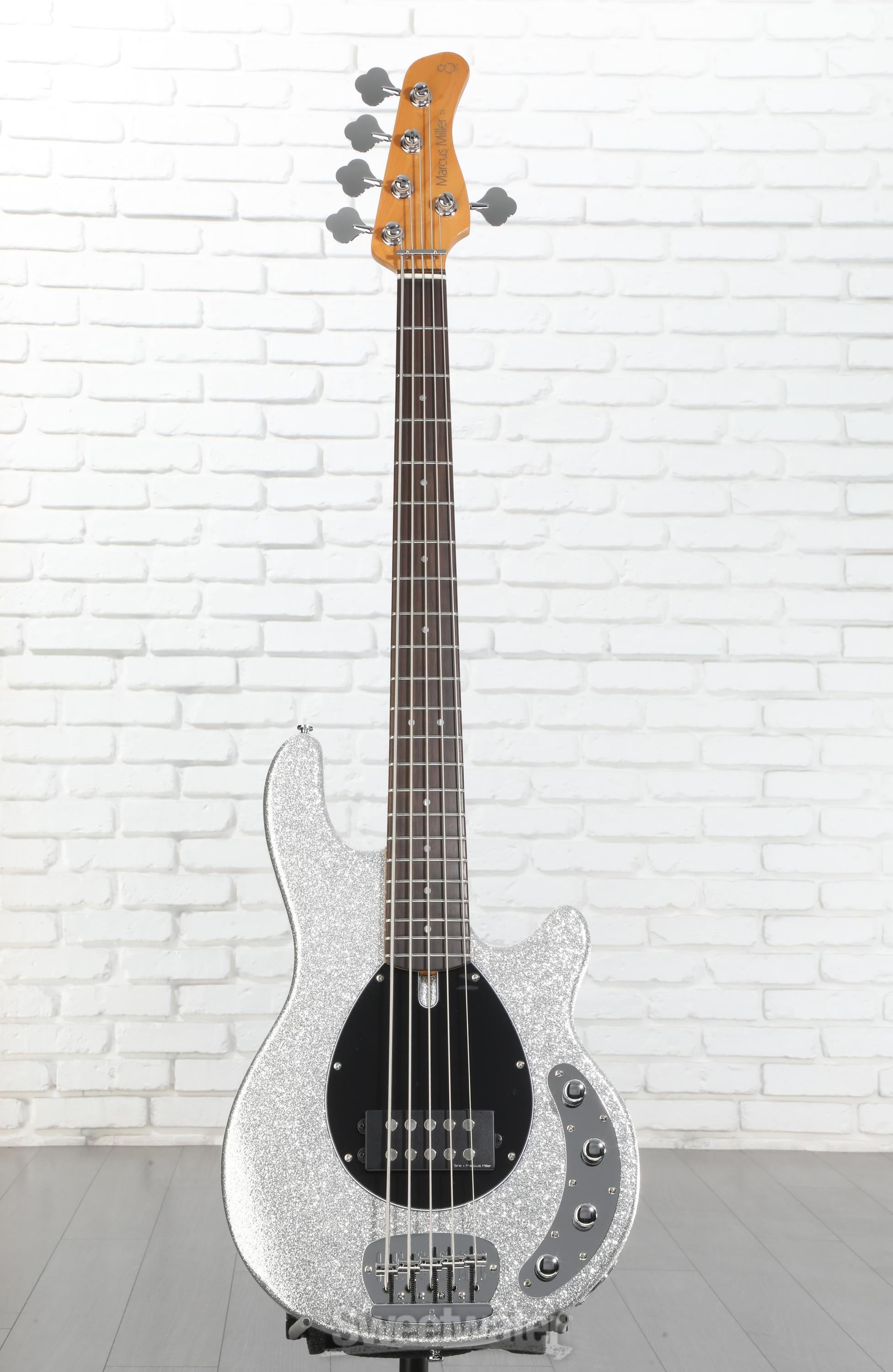 Sire Marcus Miller Z3 5-string Bass Guitar - Silver Sparkle