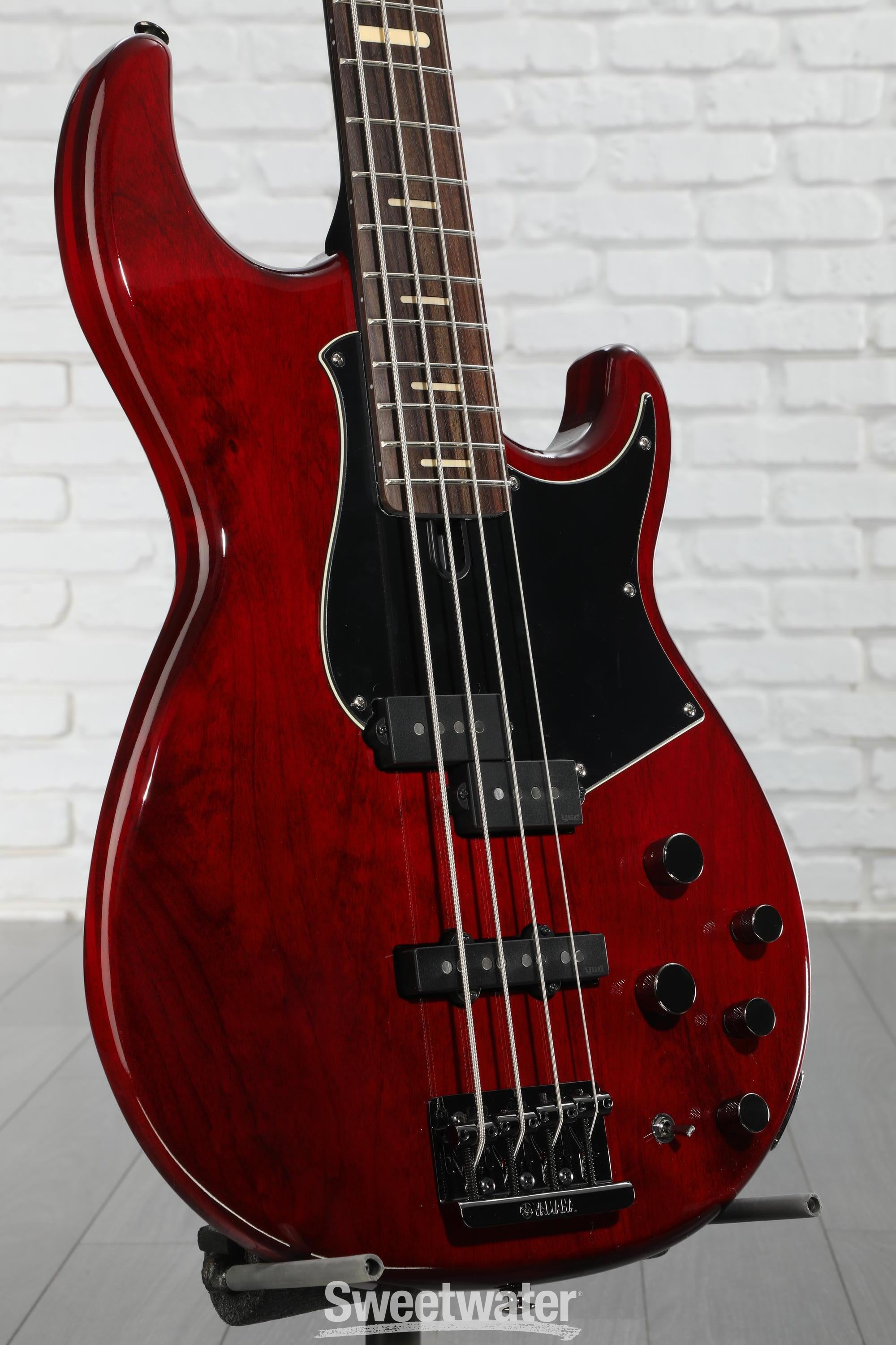 Yamaha BB734A 4-string Bass Guitar - Fired Red | Sweetwater