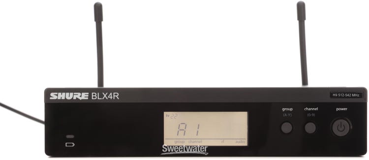 Shure BLX4R Wireless Receiver - H9 Band