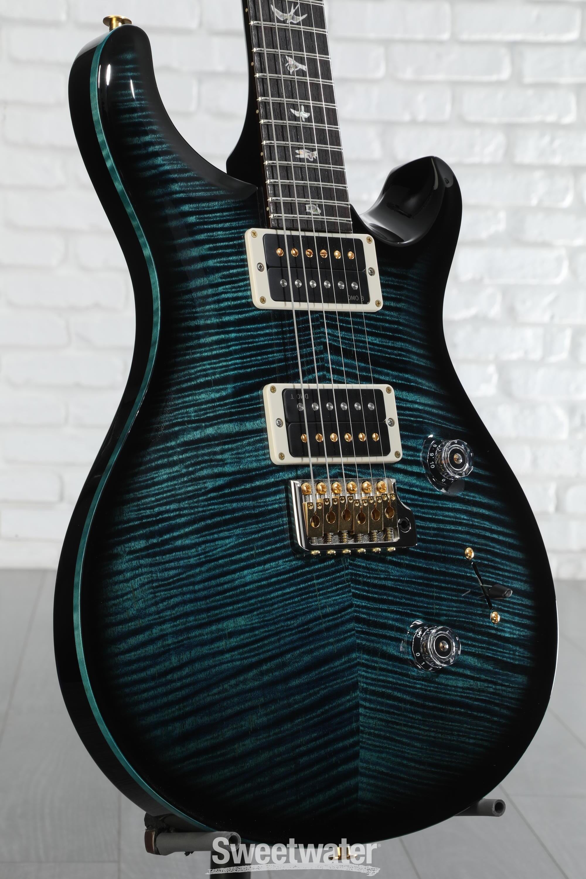 PRS Custom 24 10-Top Electric Guitar - Cobalt Smokeburst