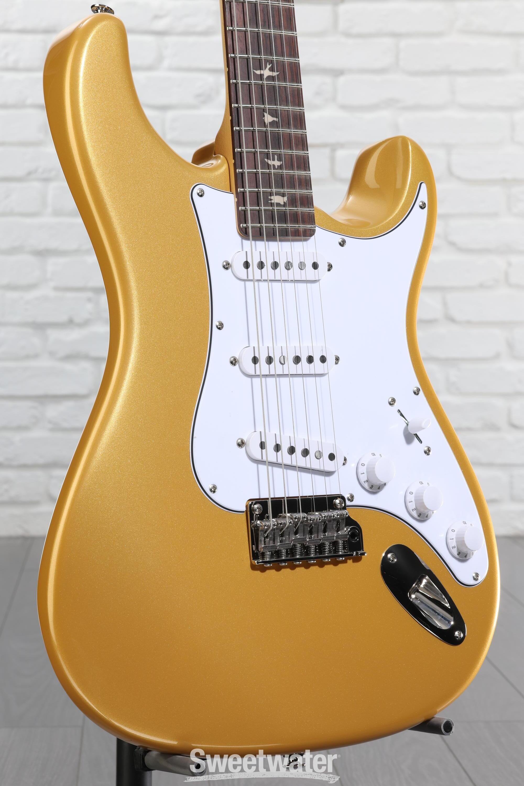 PRS SE Silver Sky Electric Guitar - Gold Spark, Sweetwater Exclusive