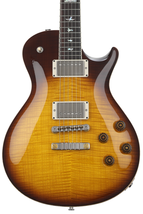 ギター PRS McCarty 594 Singlecut 10TOP PRS McCarty Singlecut 594 10-Top Electric Guitar - Yellow Tiger