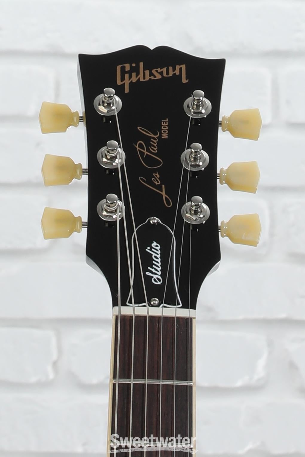 Gibson Les Paul Studio Electric Guitar - Ebony | Sweetwater
