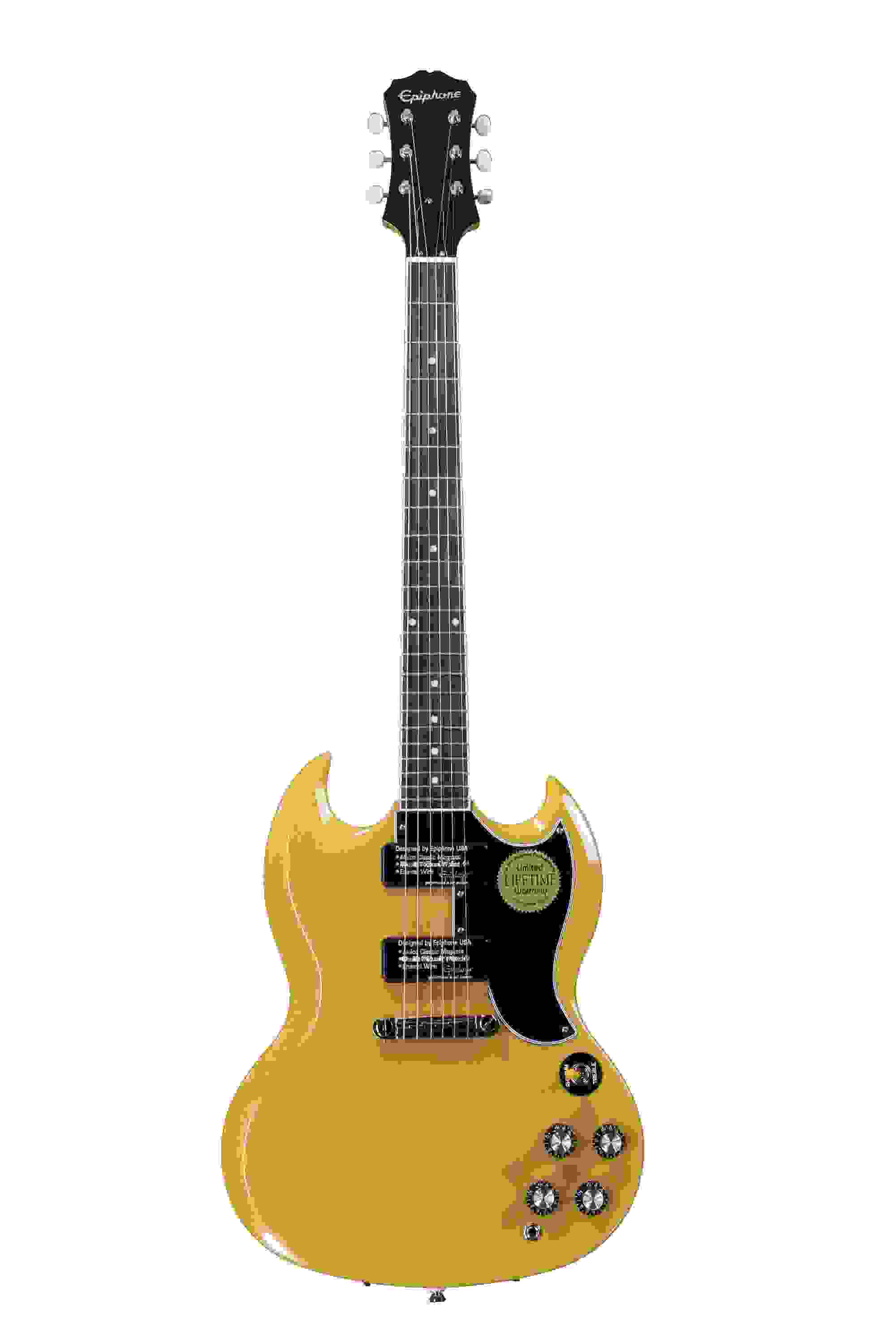 Epiphone Limited Edition 50th Anniversary 1961 SG TV Yellow Sweetwater
