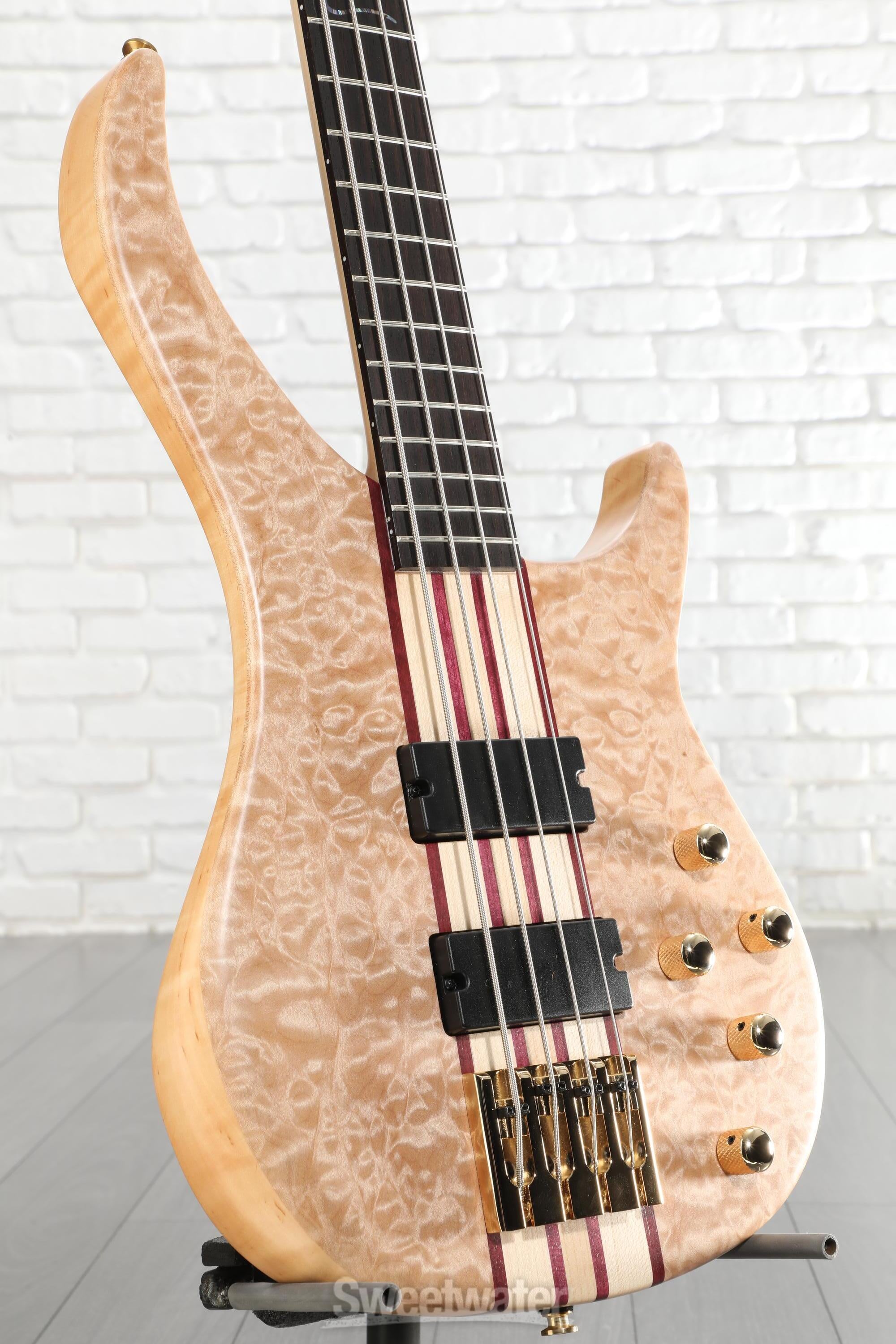 Photo of Peavey Cirrus 4 Electric Bass Guitar - Natural Flame Maple