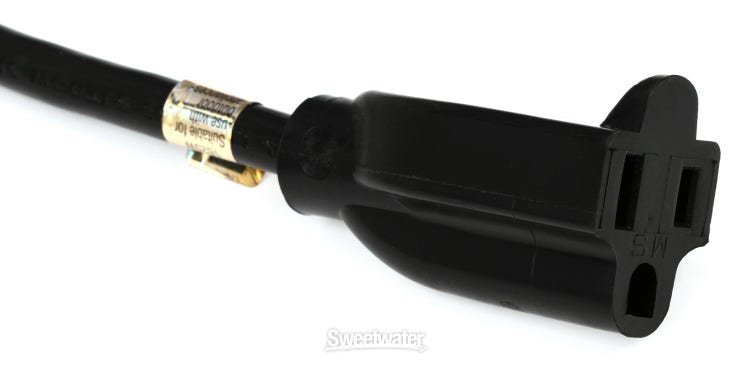 Pro Co E163-6 16-gauge NEMA 5-15P to NEMA 5-15R Power Extension Cord - 6 foot