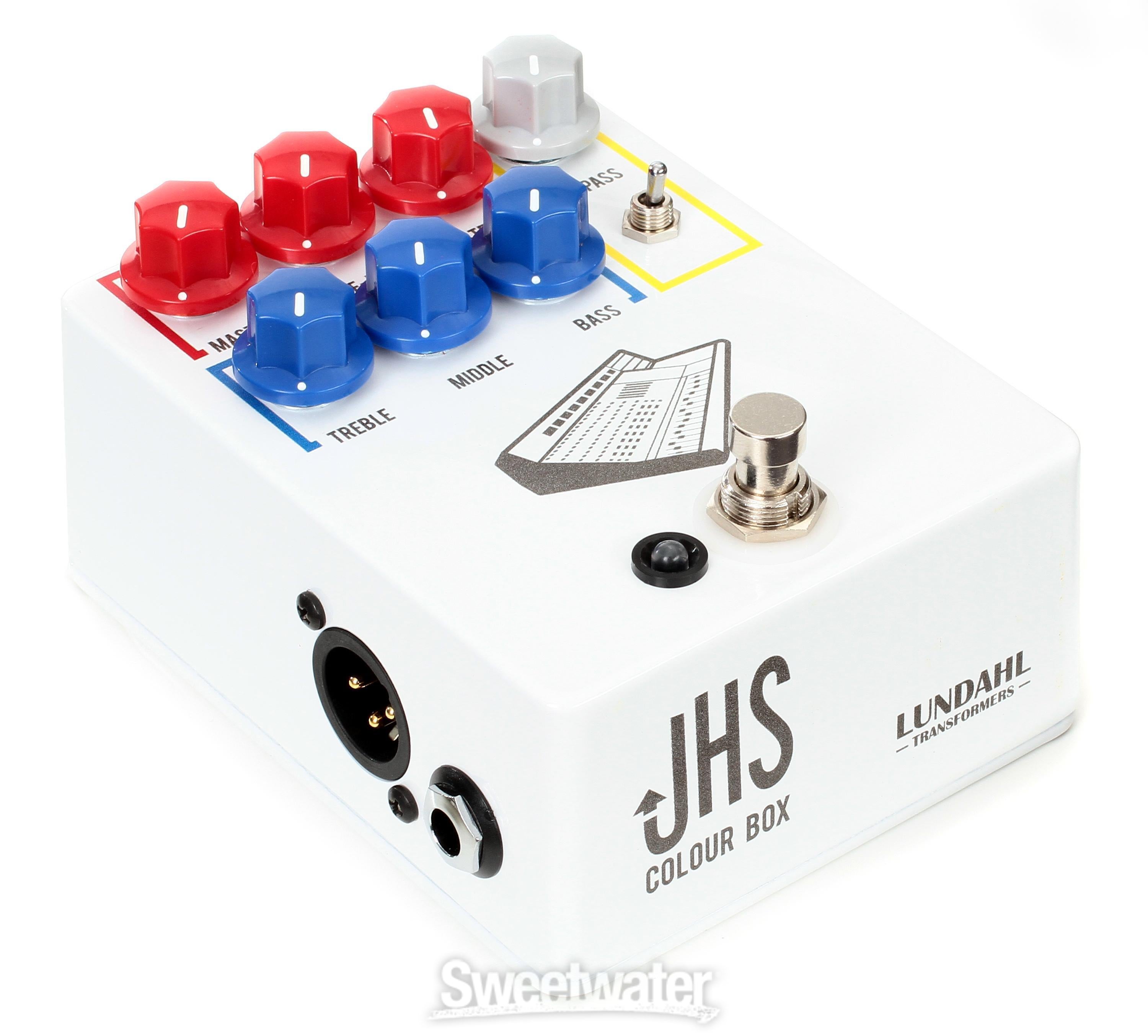 JHS Colour Box Preamp Pedal Reviews | Sweetwater