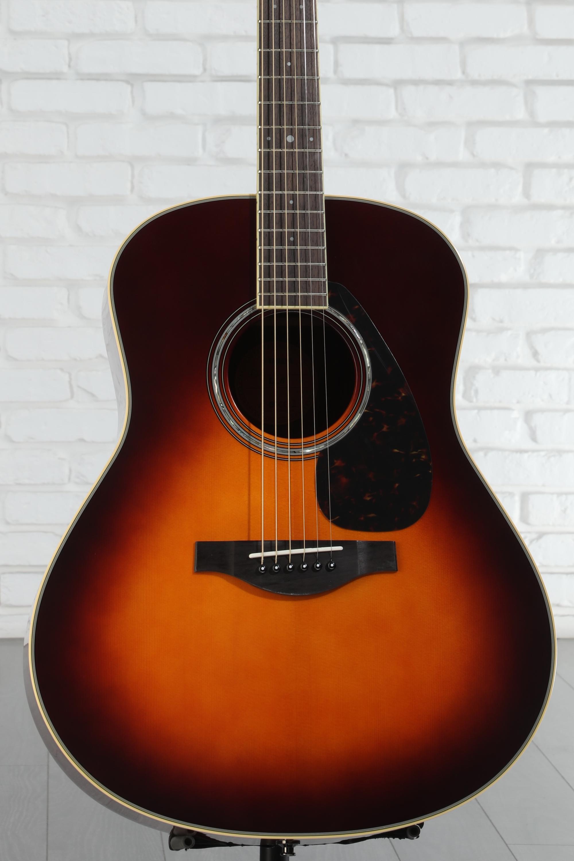 Yamaha LL6 ARE Original Jumbo Acoustic Guitar - Brown
