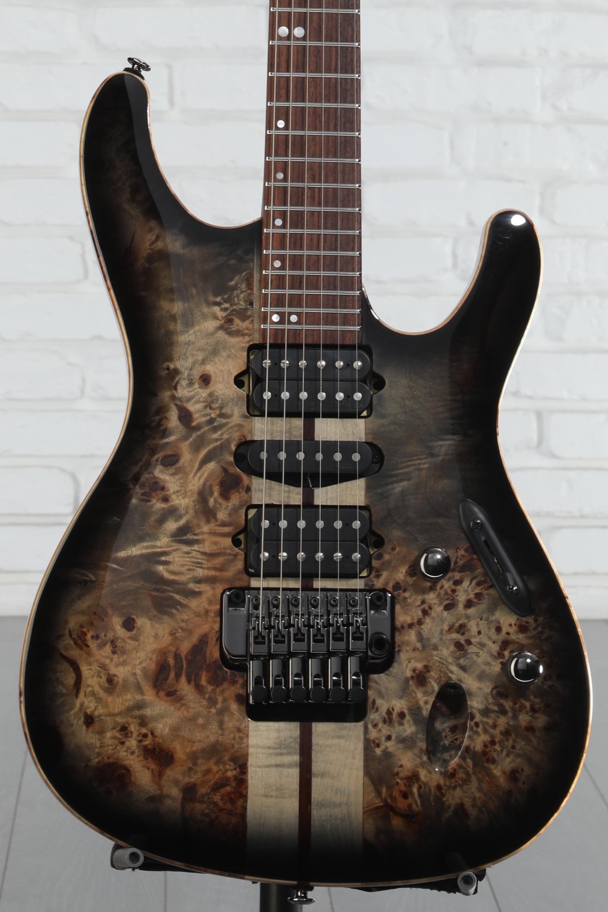 【即購入OK】Ibanez Premium S series S1070PBZ Ibanez S Premium Series S1070PBZ Electric Guitar, Charcoal
