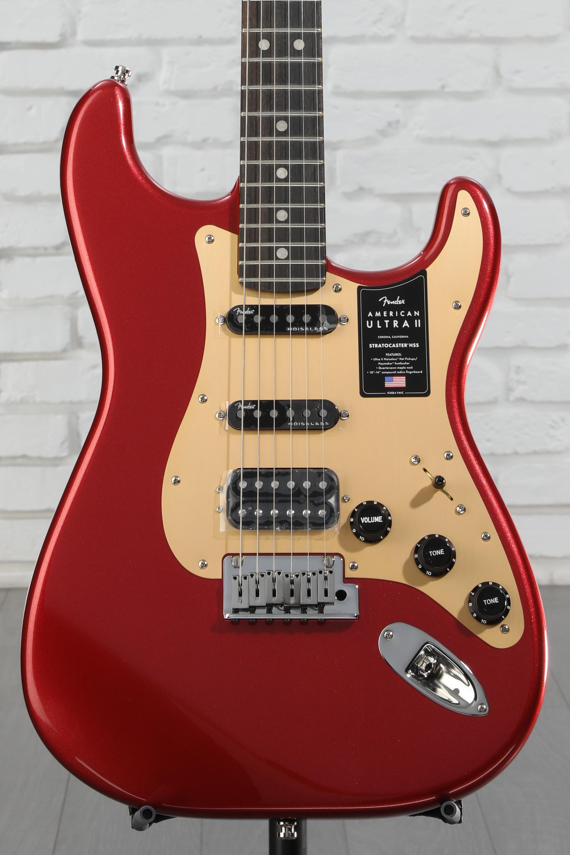 Fender American Ultra II Stratocaster HSS Electric Guitar