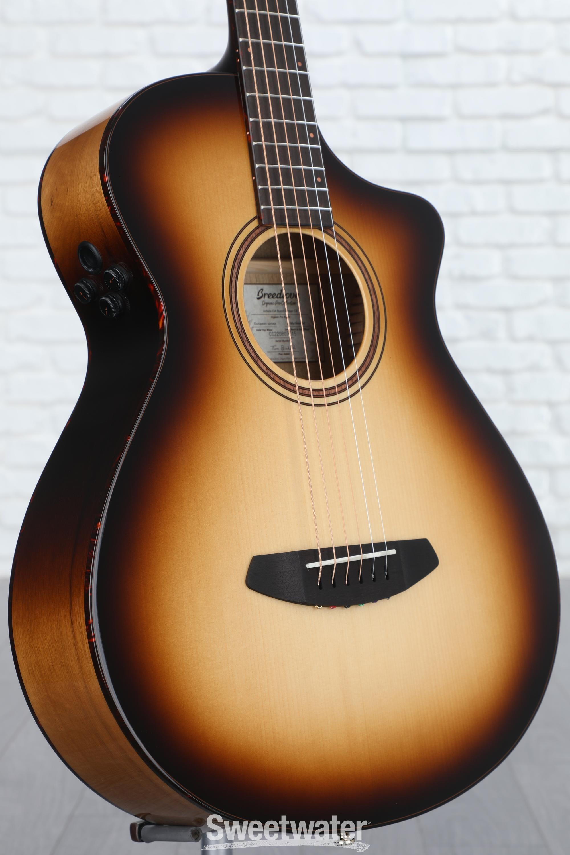 Breedlove Organic Artista Pro Parlor Concertina CE Acoustic