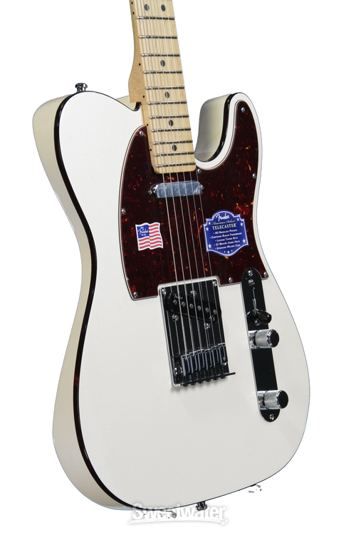 Fender American Deluxe Telecaster - Olympic Pearl, Maple