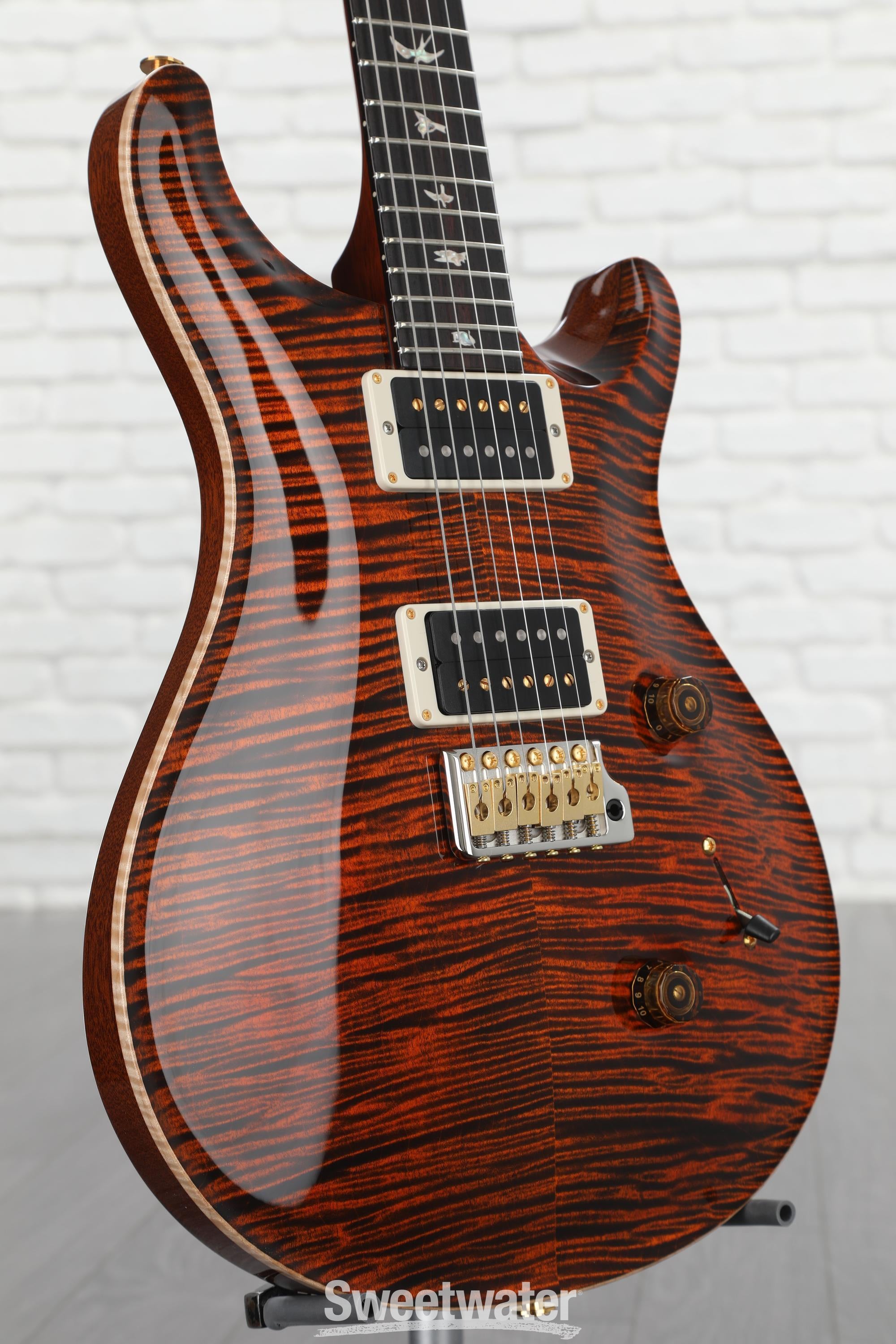 ギター PRScustom24 copper brown PRS Custom 24 Piezo Artist Package Rare Maple Neck w/Bare