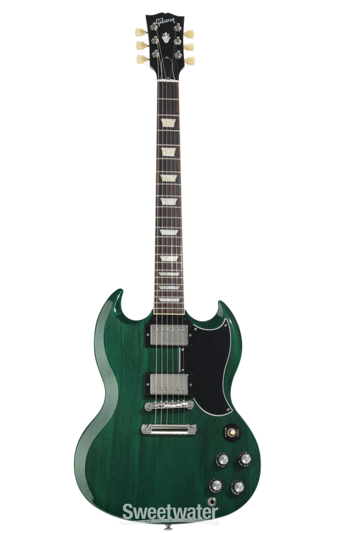 ギター Gibson SG Standard Translucent Teal Gibson SG Standard Translucent Teal Electric guitar - Muziker