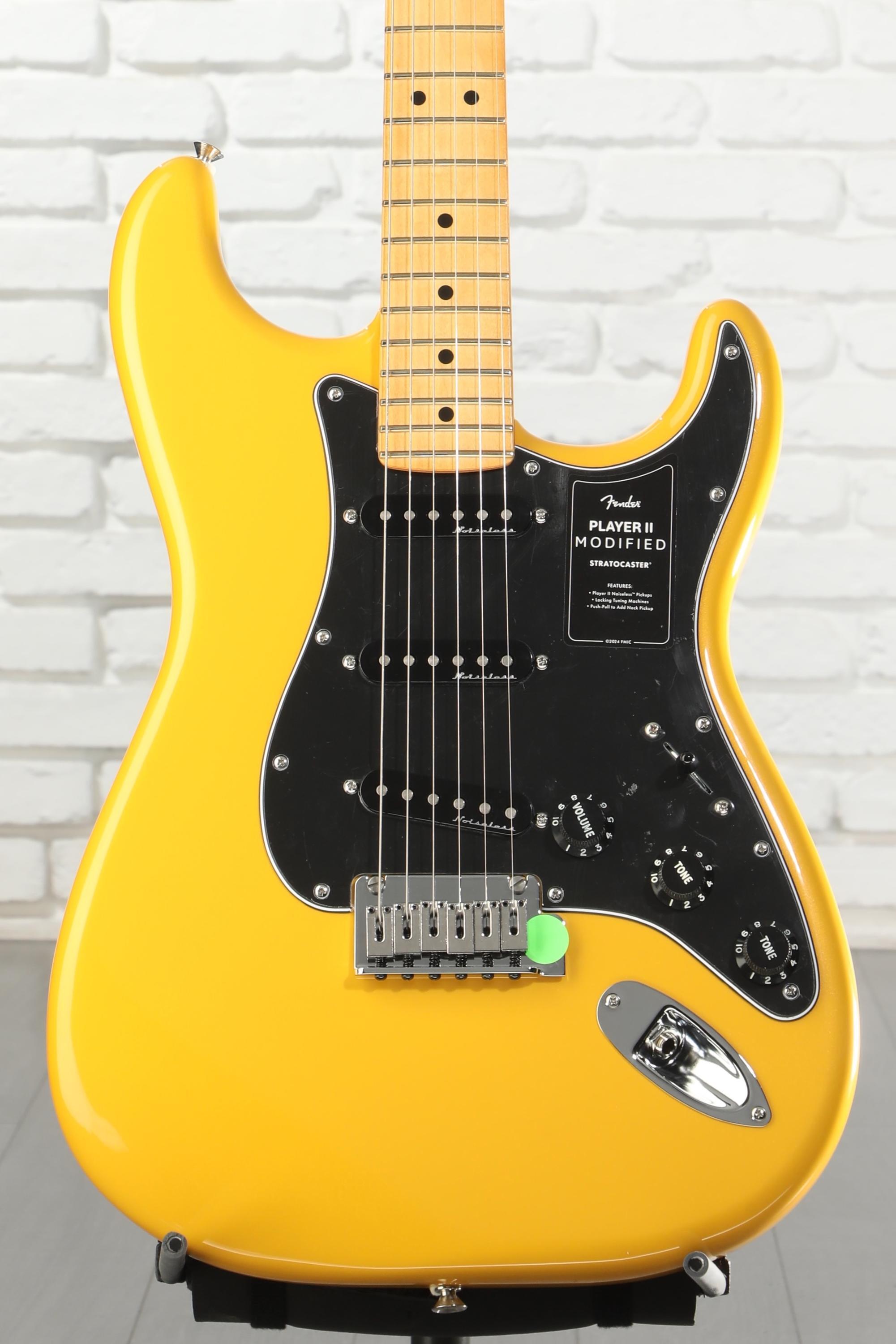 Fender Player II Modified Stratocaster Electric Guitar - Sunshine