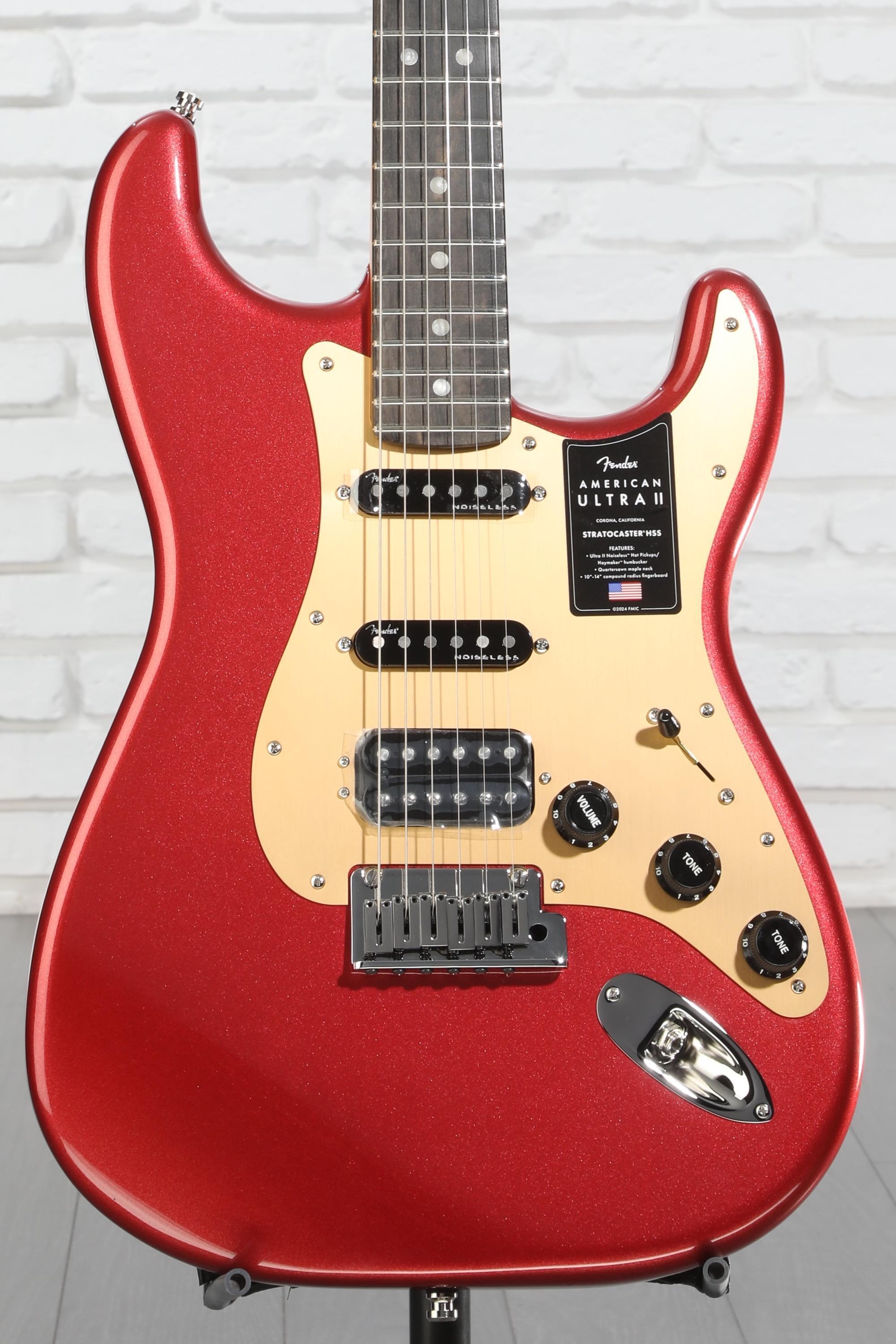 Fender American Ultra II Stratocaster HSS Electric Guitar