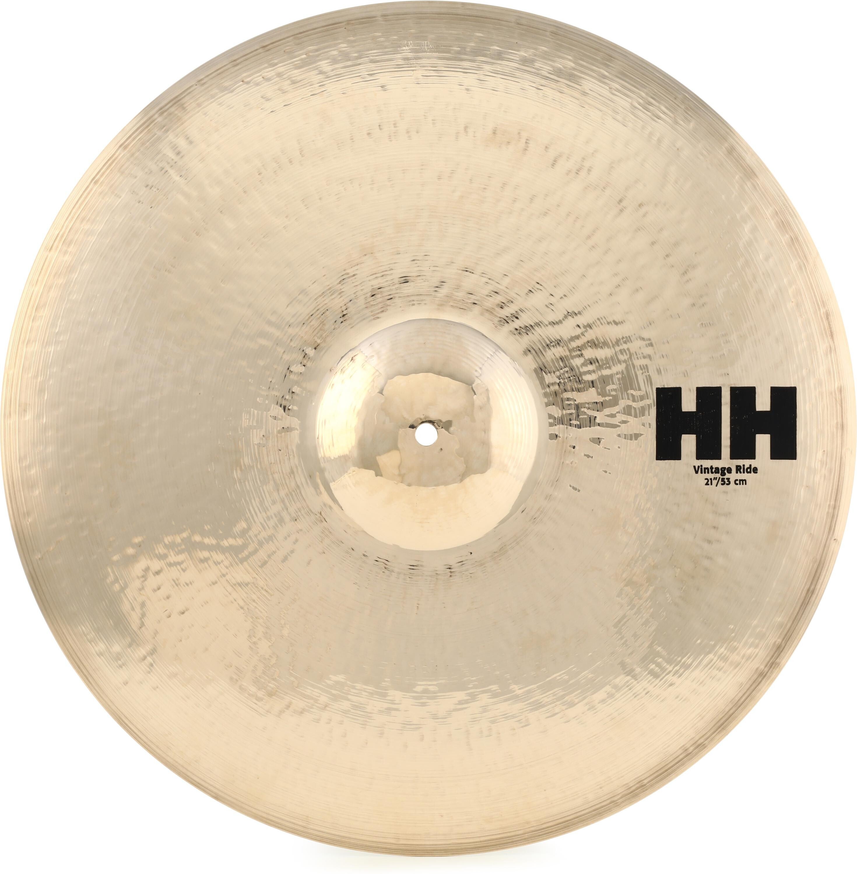 Sabian 21 inch HH Vintage Ride Cymbal - Brilliant Finish | Sweetwater