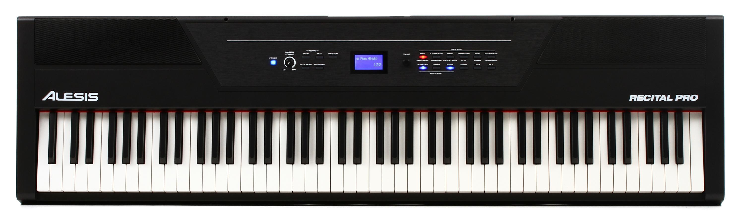 Alesis Recital Pro 88-key Hammer-action Digital Piano | Sweetwater