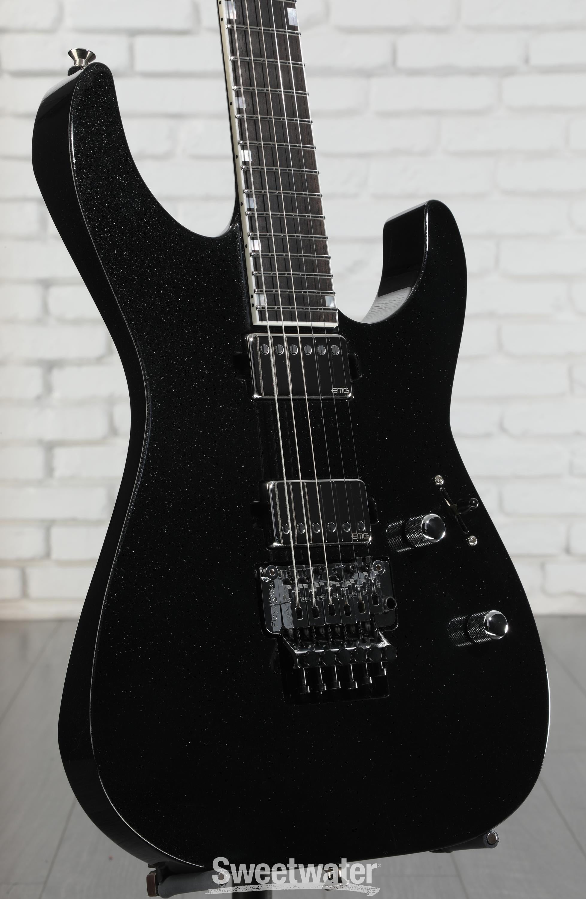 ESP M-II NTB FR USA Electric Guitar - Sapphire Black