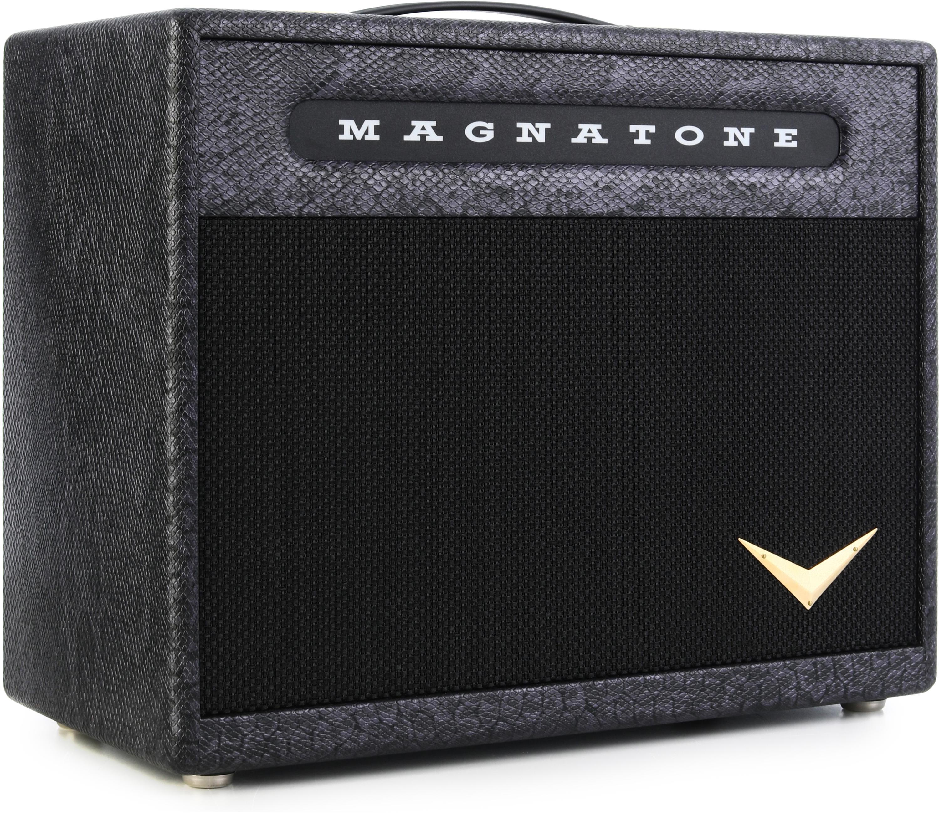 Photo of Magnatone Lil' Viper 8-watt 1 x 8-inch Combo Amplifier - Slash Purple Python