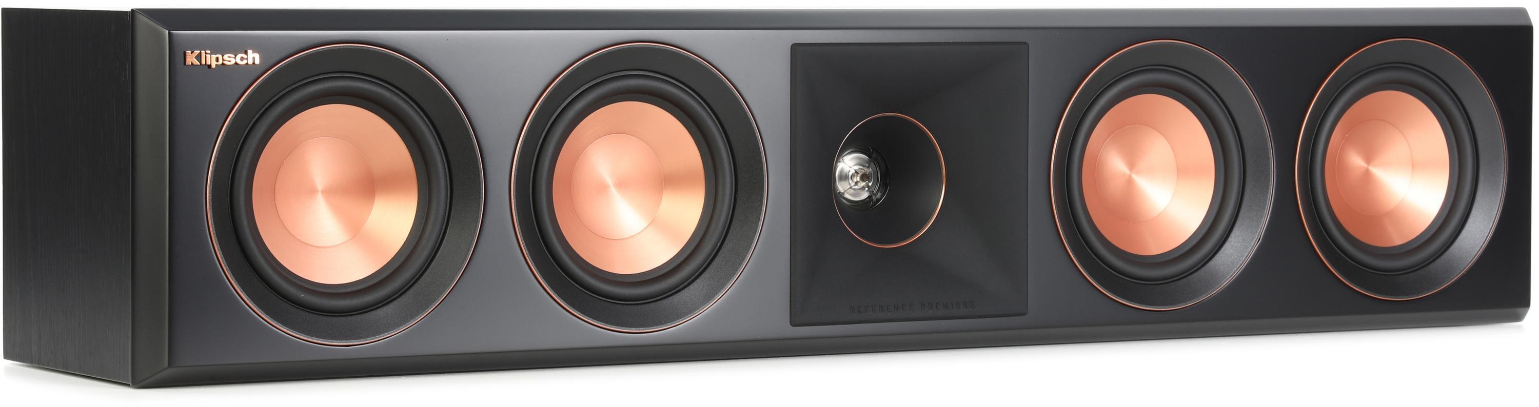 Klipsch RP-404C II Passive Center-channel Speaker Ebony Sweetwater