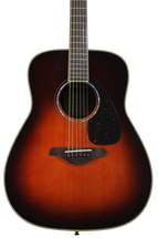 YAMAHA FG830 Tobacco Brown Sunburst アコギ Amazon.com: Yamaha FG830 Solid Top Acoustic Guitar, Tobacco
