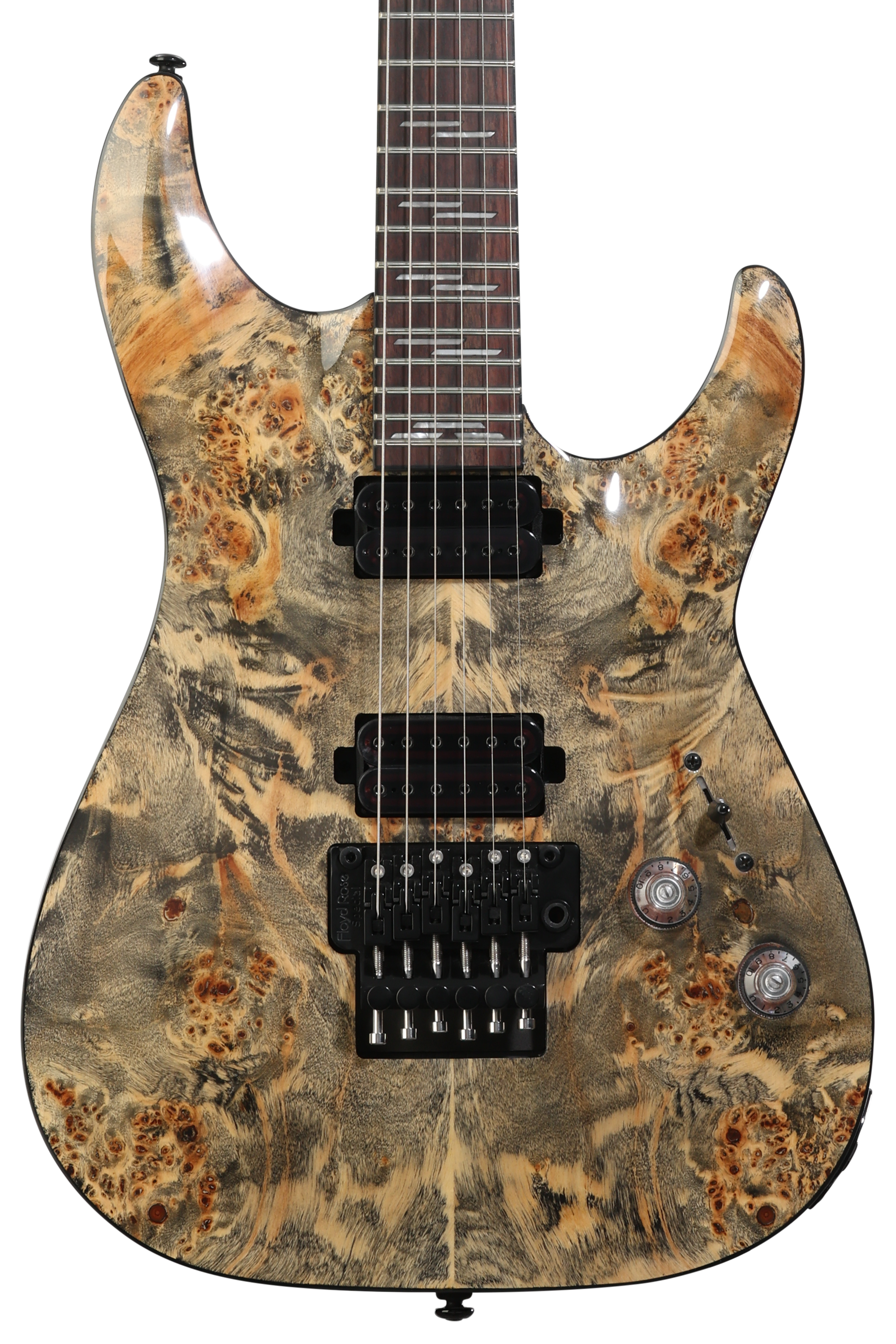 Schecter Omen Elite-6 FR Electric Guitar - Charcoal | Sweetwater