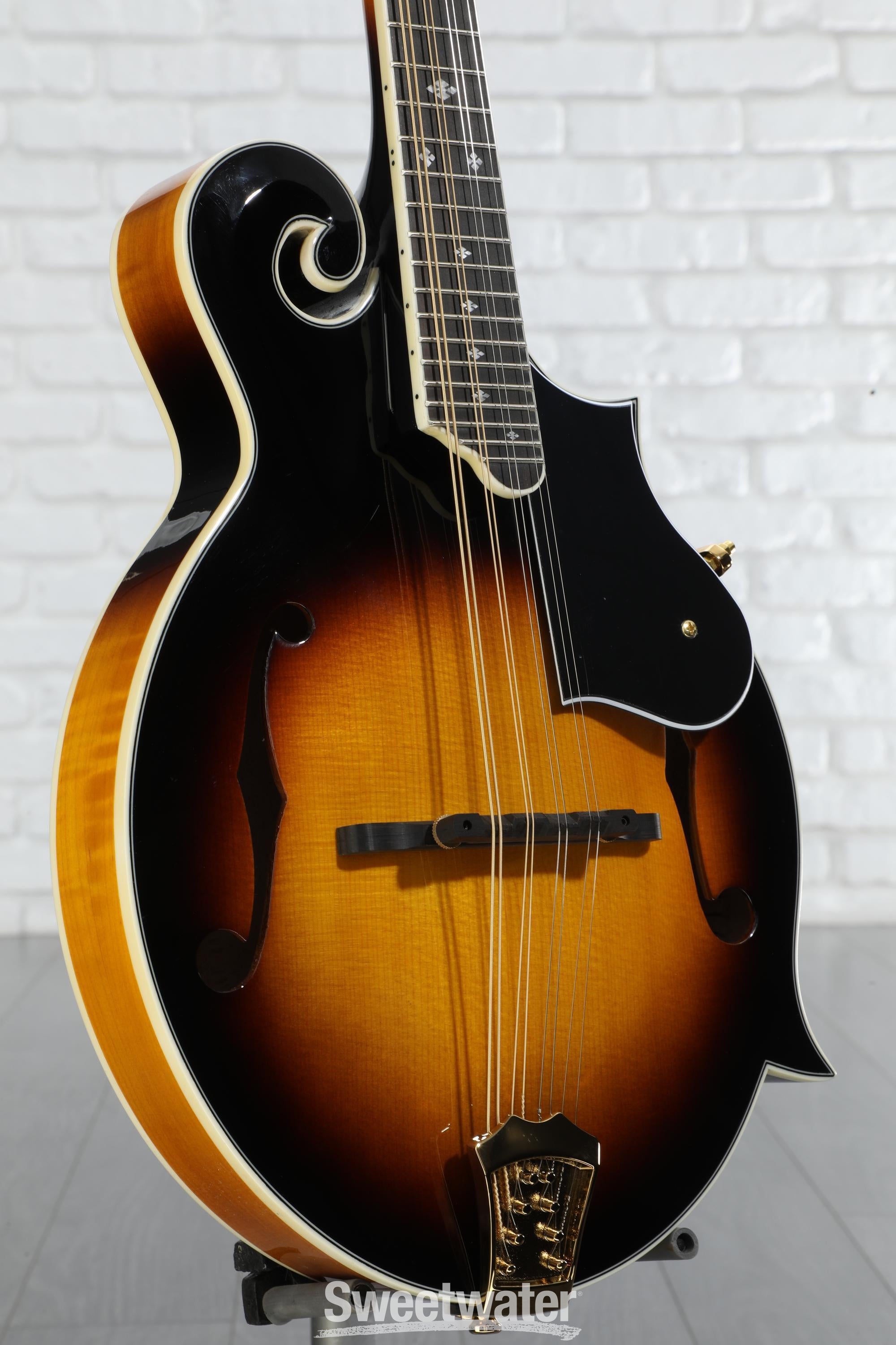 ジャンク　Washburn Americana M3E Sunburst Washburn Americana M3SW F-style Mandolin - Tobacco Sunburst