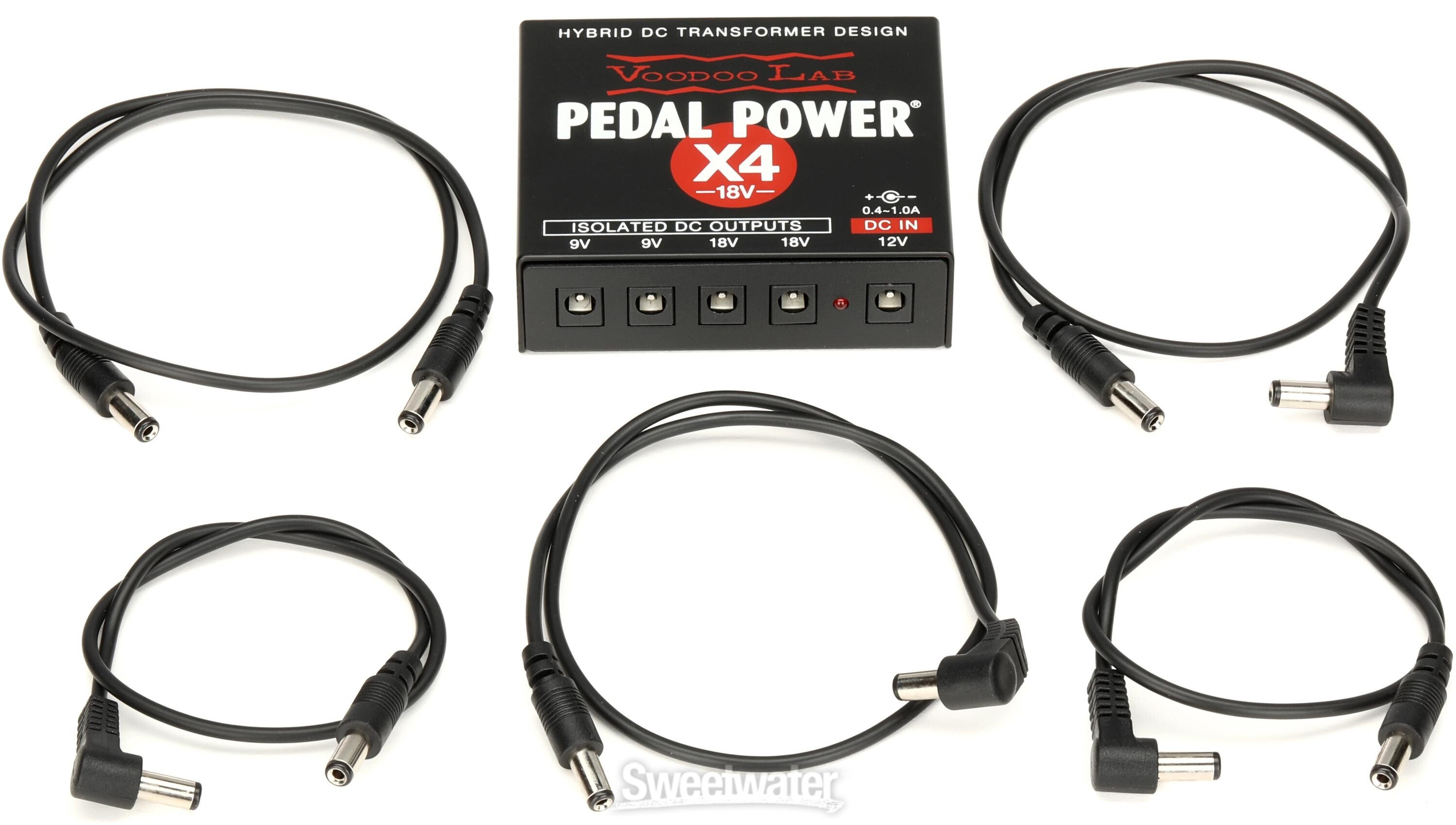 Pedal Power X4-18V Isolated Power Supply Expander Kit - Sweetwater