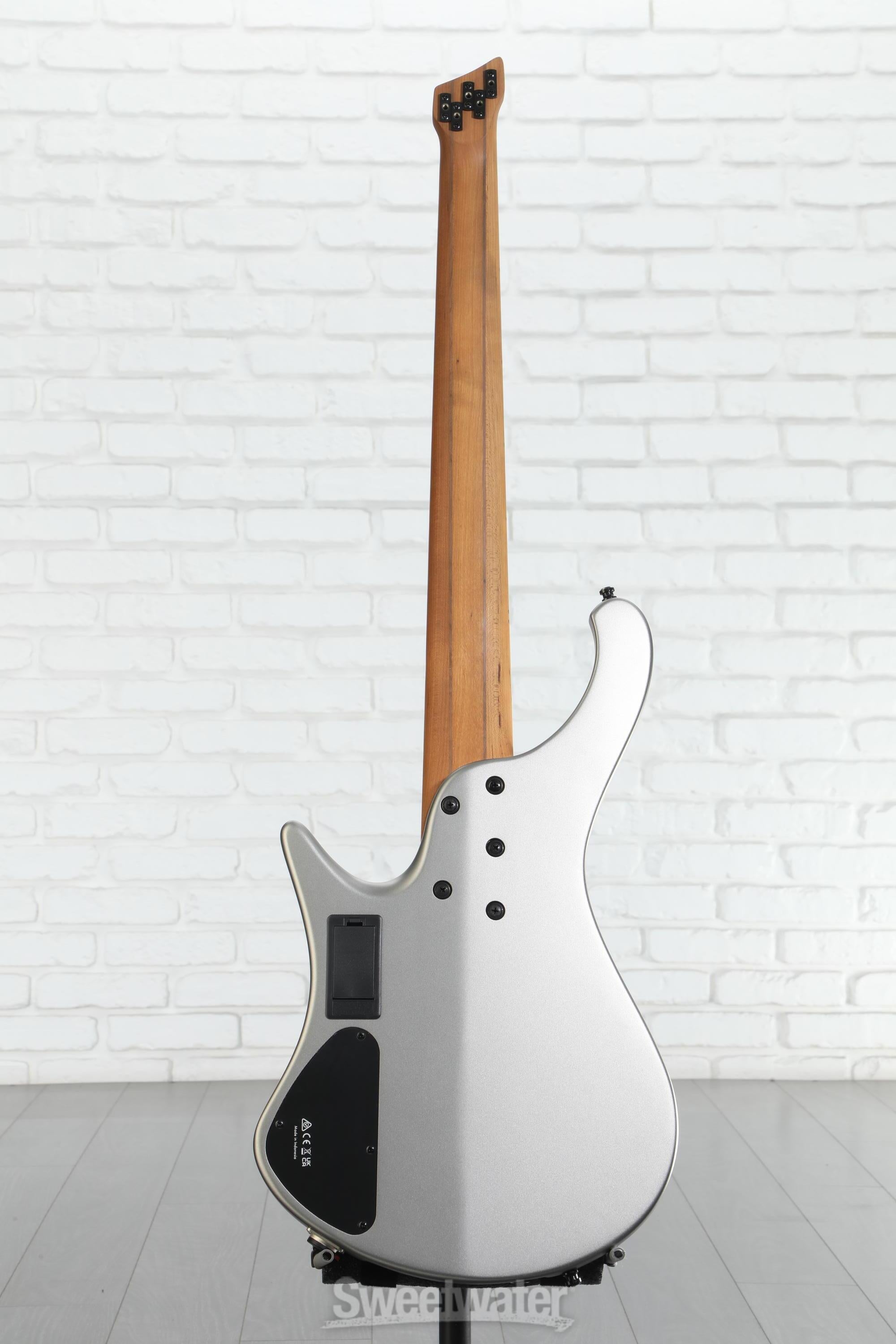 Ibanez Bass Workshop EHB1005SMS Bass Guitar - Metallic Gray