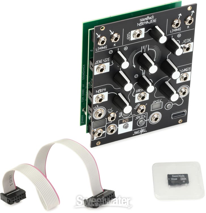 Make Noise Morphagene Sample Manipulation Eurorack Module | Sweetwater 